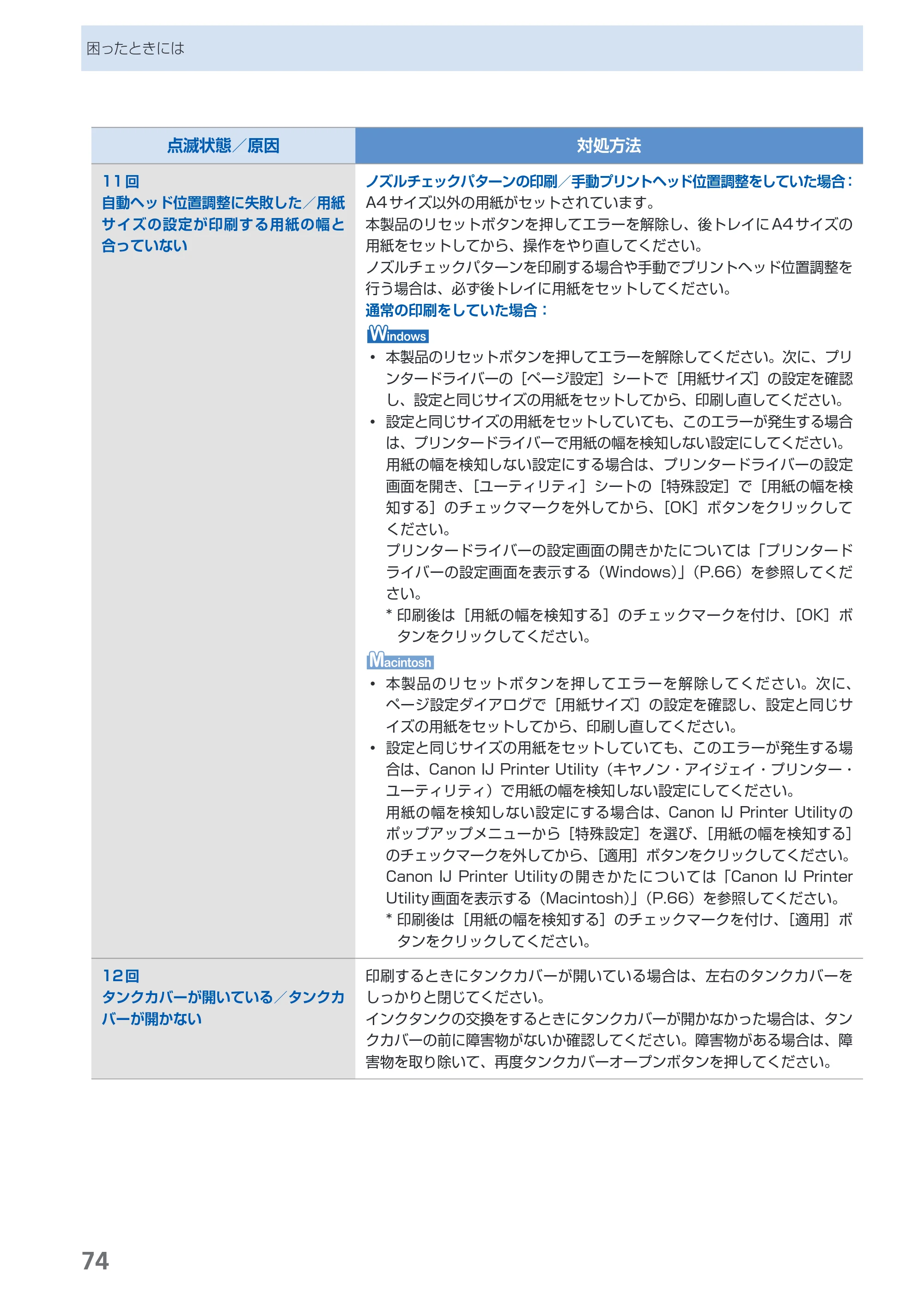 キヤノン PIXUS PRO-1 基本操作ガイド（PDF：11.7MB） — 原本ページ — 76ページ