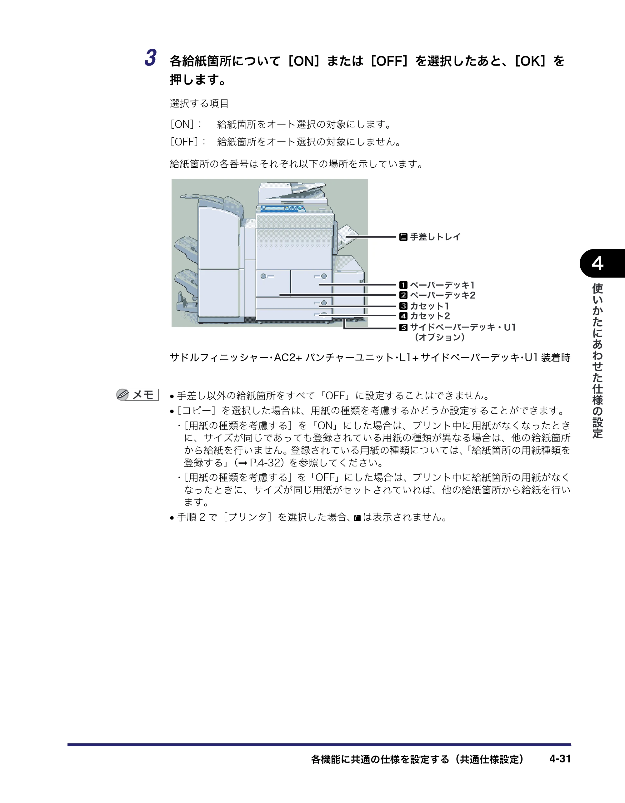 キヤノン iR C6880N/C5880N ユーザーズガイド （PDF形式／31.39Mバイト） — 原本ページ — 197ページ