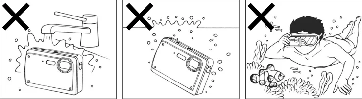 日立 HDC-W902 取扱説明書 — ■重要！日常生活防水について — 図版 8-1 — 8ページ