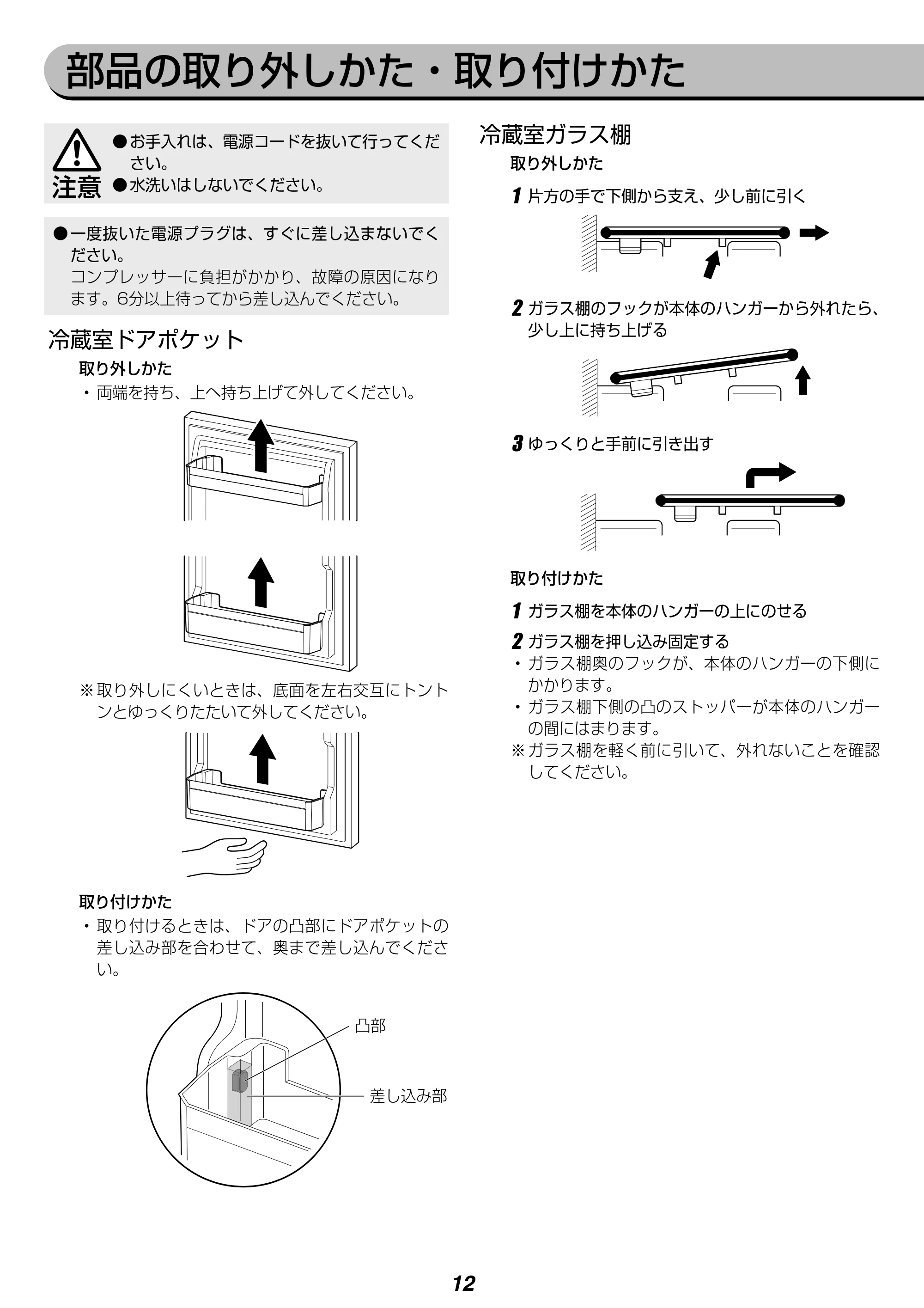 アイリスオーヤマ IRSN-17A 取扱説明書 — 原本ページ — 12ページ