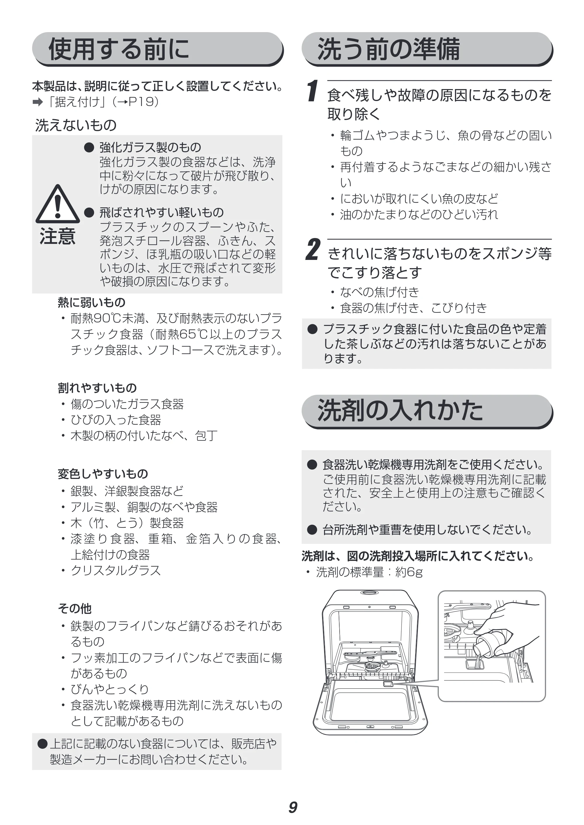 アイリスオーヤマ ISHT-5000 取扱説明書 — 原本ページ — 9ページ