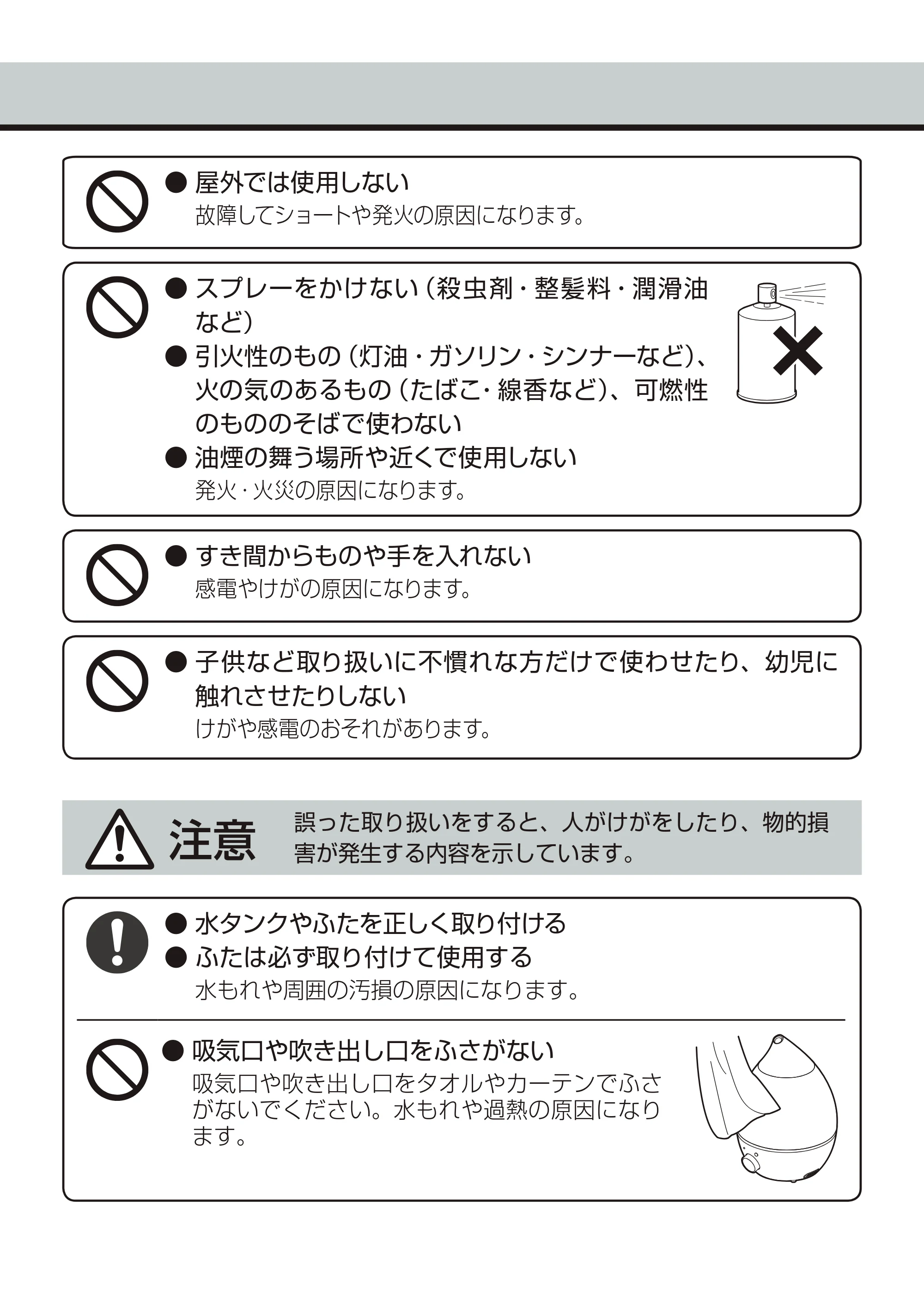 アイリスオーヤマ UHM-280SM 取扱説明書 — 原本ページ — 4ページ