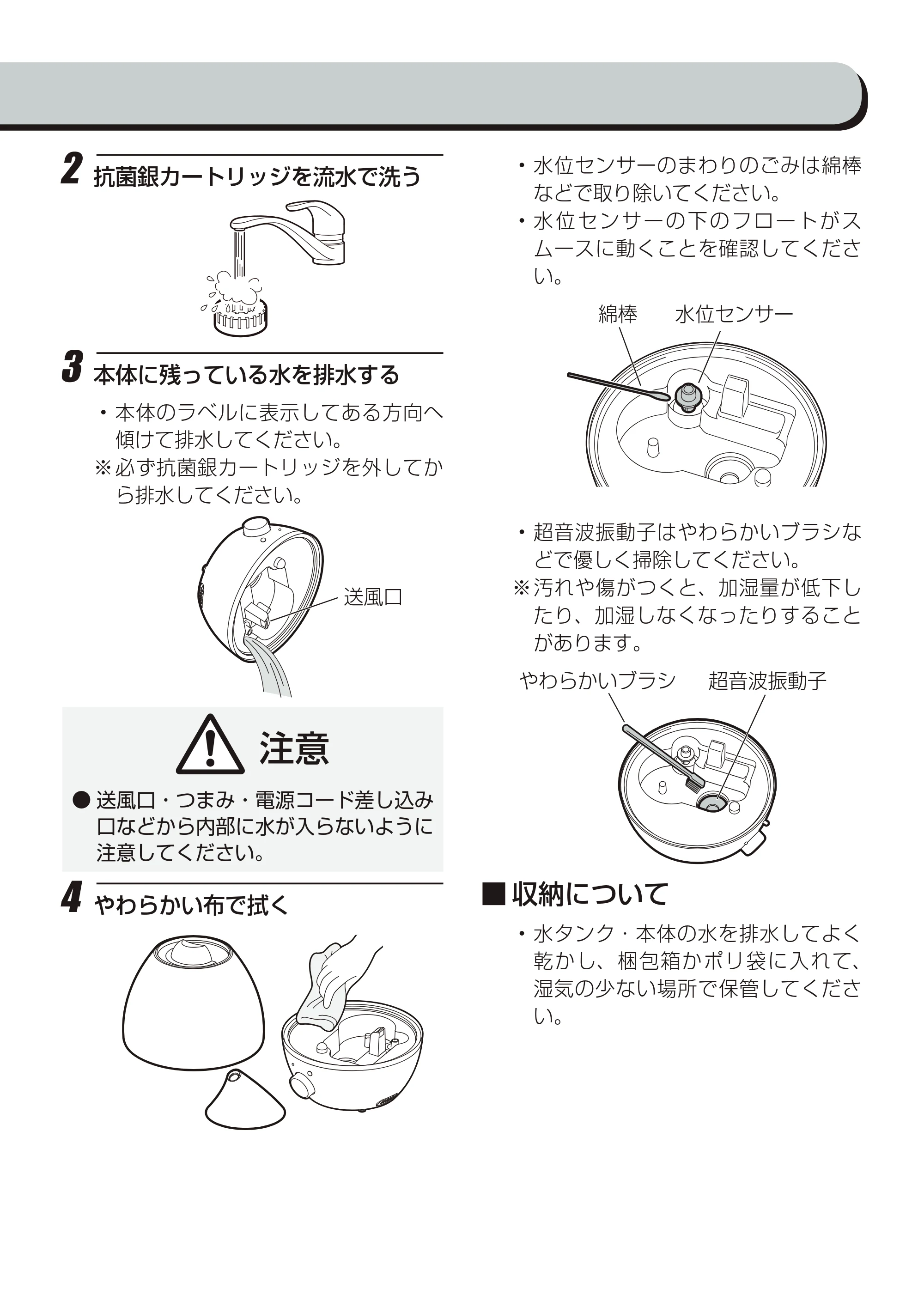 アイリスオーヤマ UHM-280SM 取扱説明書 — 原本ページ — 13ページ