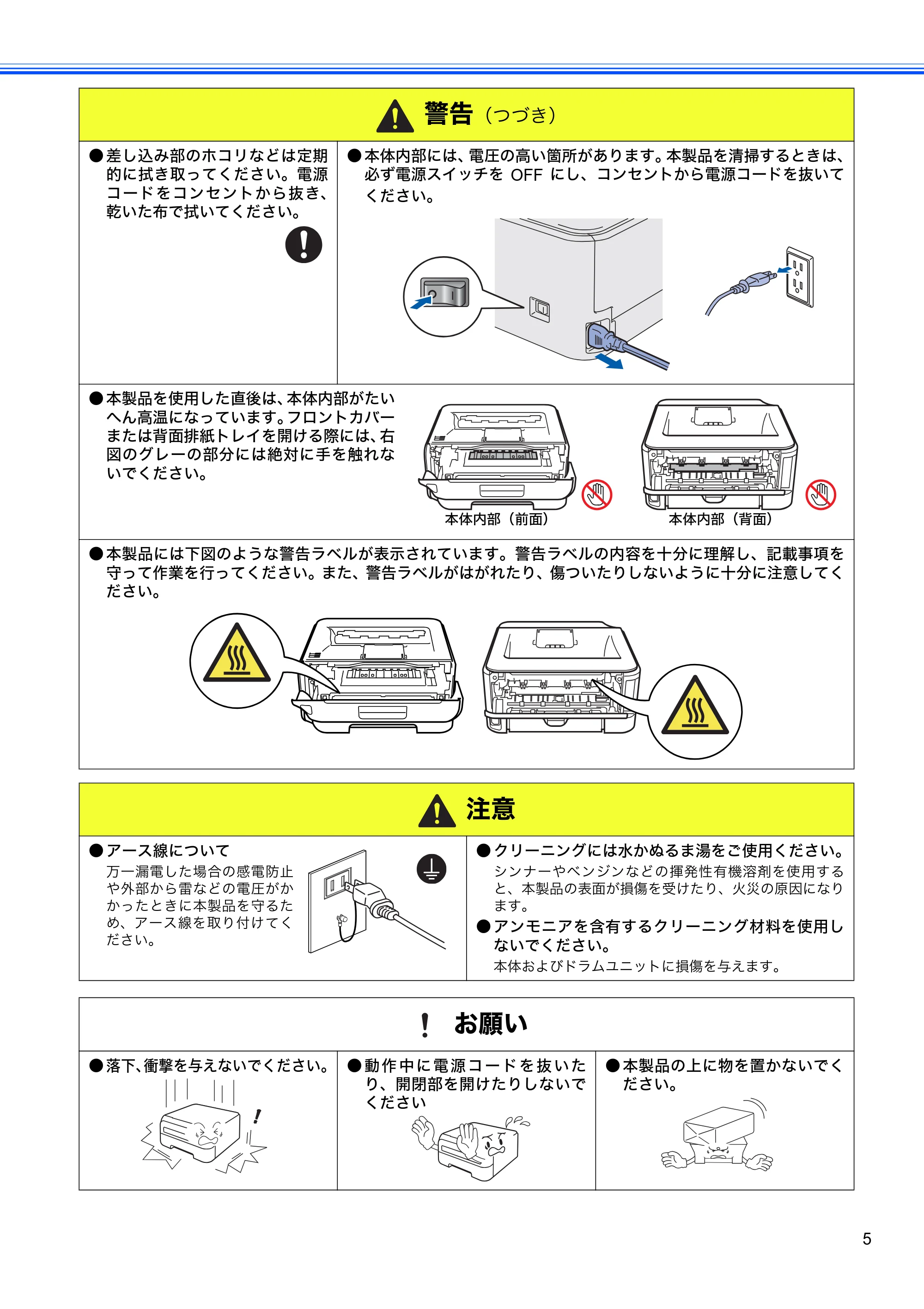 ブラザー HL-2140 かんたん設置ガイド — 原本ページ — 7ページ