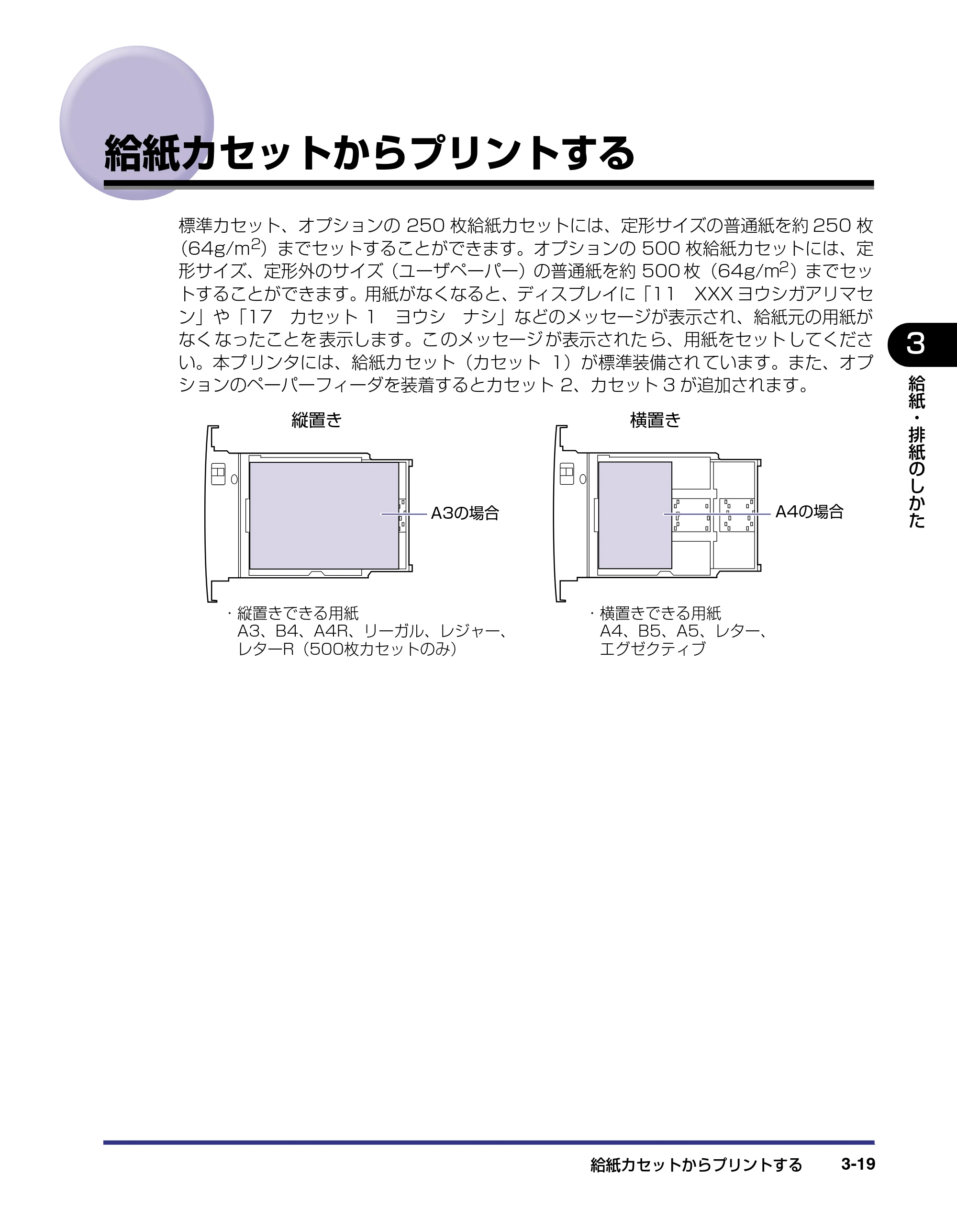 キヤノン LBP-1820/1620 ユーザーズガイド 2006年5月25日更新 （PDF形式／4.97Mバイト） — 給紙カセットからプリントする — 原本ページ — 75ページ