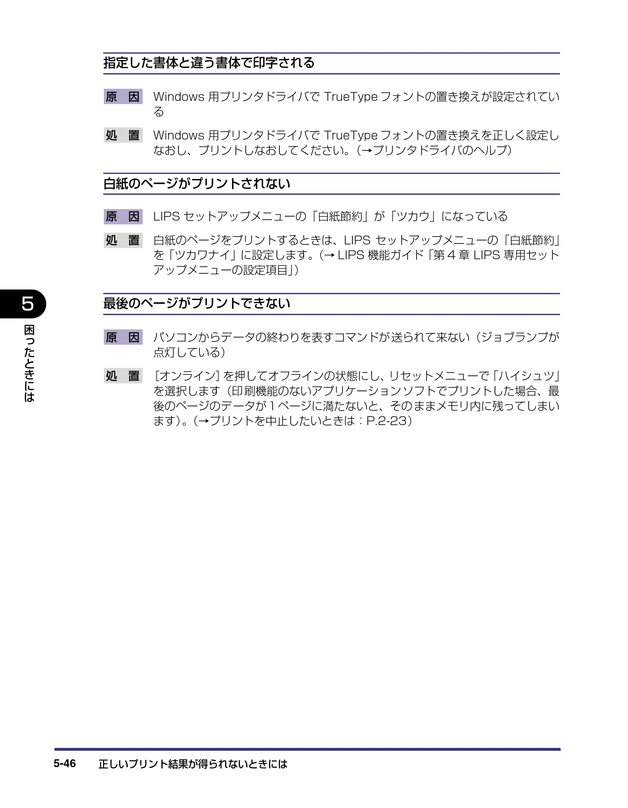 キヤノン LBP-1820/1620 ユーザーズガイド 2006年5月25日更新 （PDF形式／4.97Mバイト） — 原本ページ — 198ページ