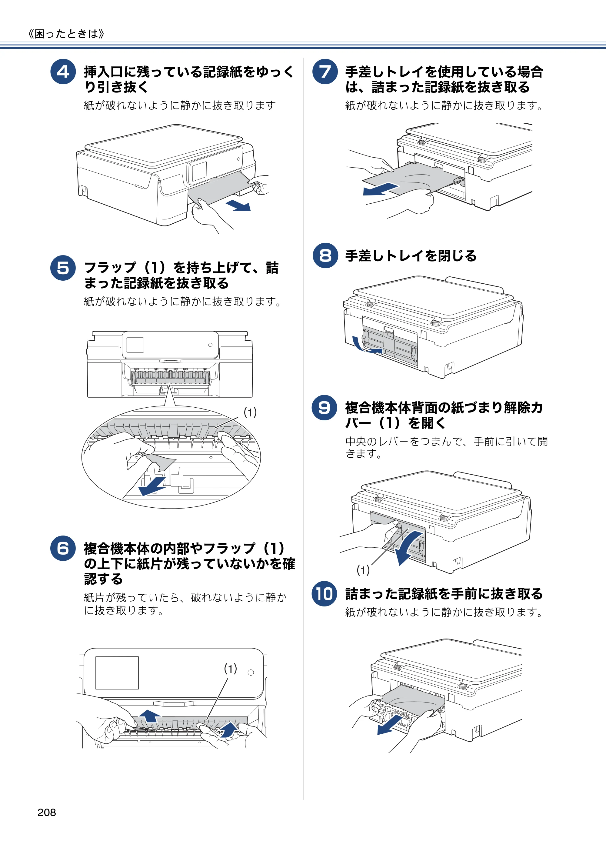 ブラザー MFC-J827DN / MFC-J827DWN / MFC-J897DN / MFC-J897DWN ユーザーズガイド ～基本編～ — 原本ページ — 208ページ