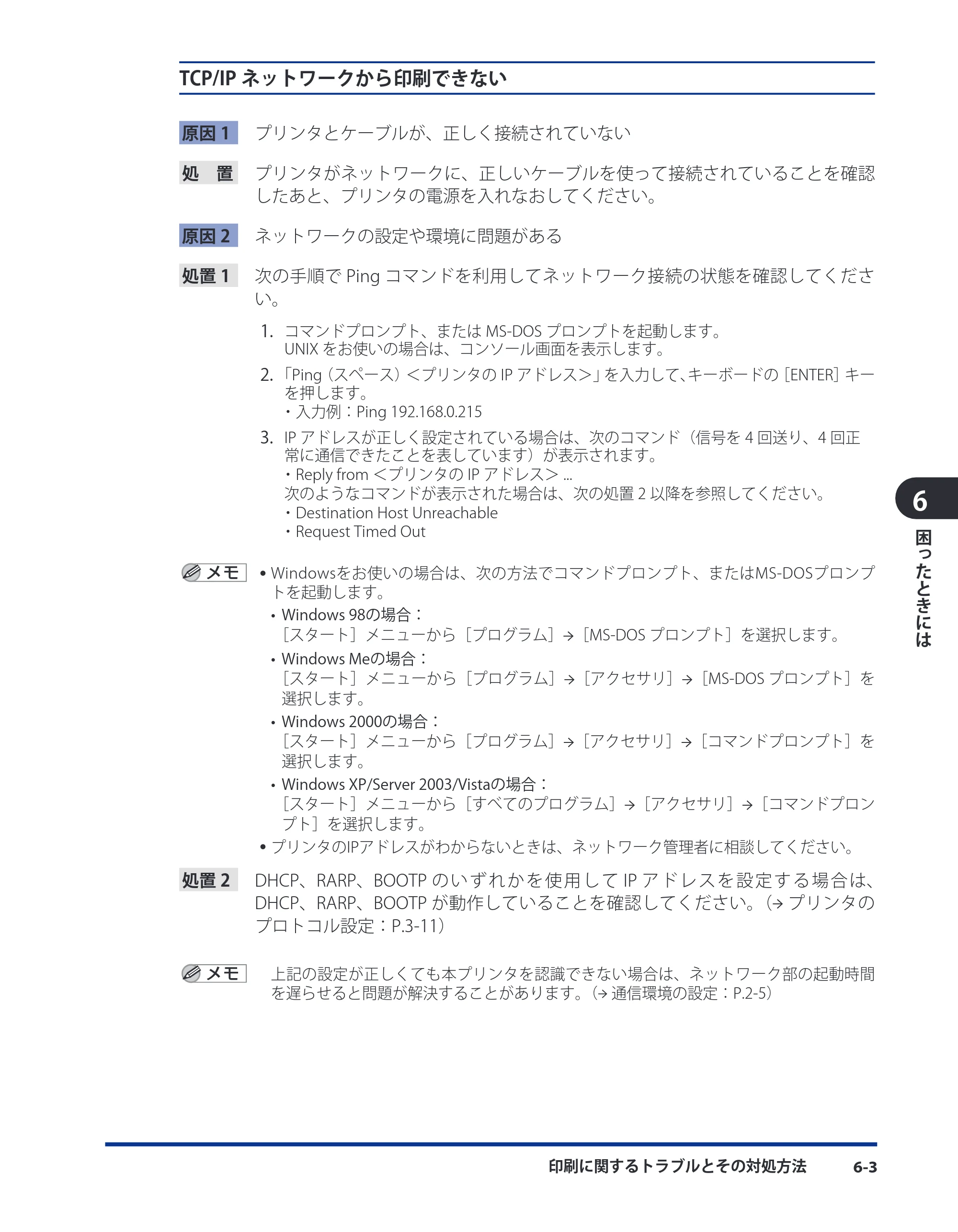 キヤノン LBP3980 ネットワークガイド／本編 2008年8月4日更新 （PDF形式／6.44Mバイト） — 原本ページ — 171ページ