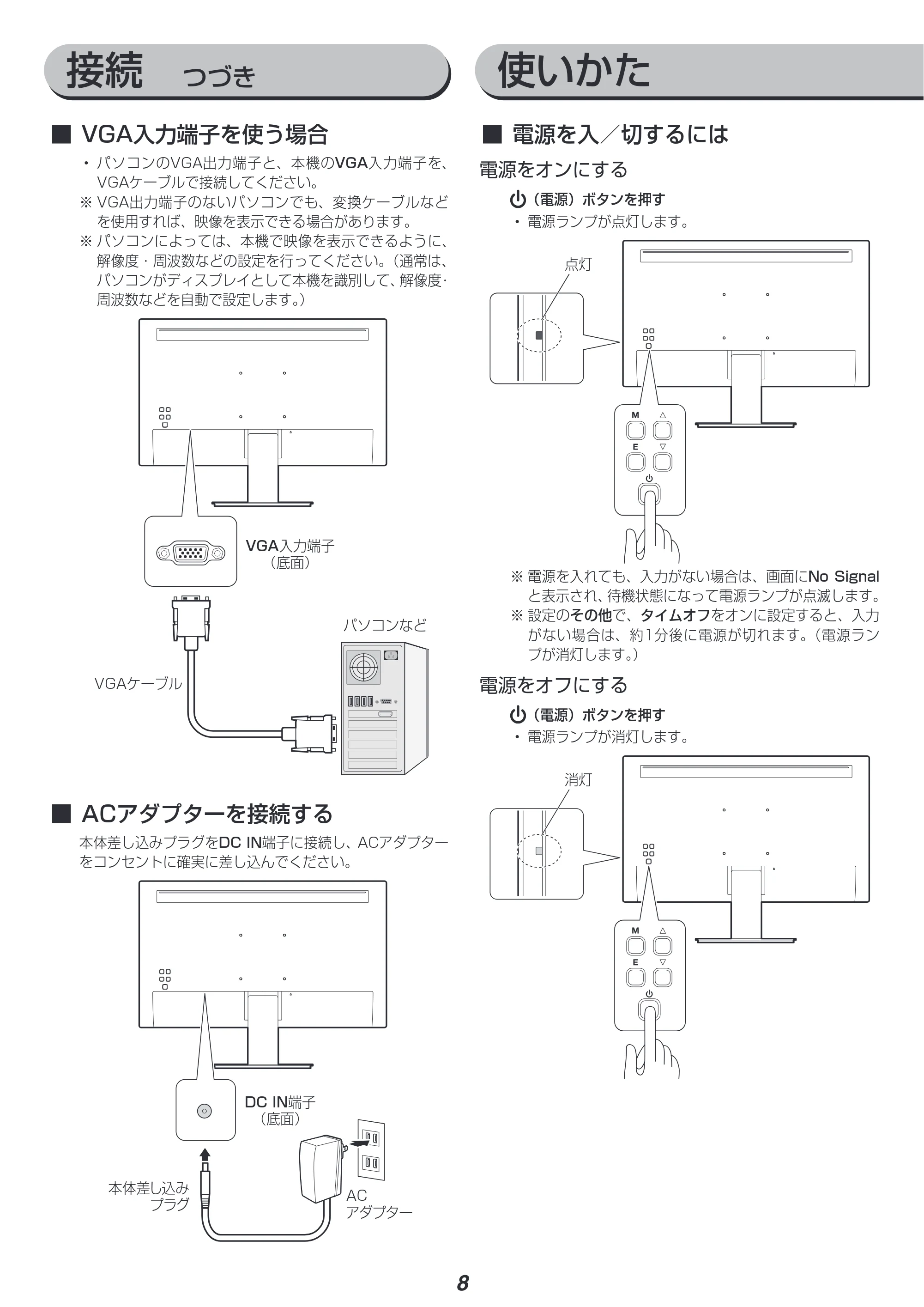 アイリスオーヤマ RLD-21AF 取扱説明書 — 原本ページ — 8ページ