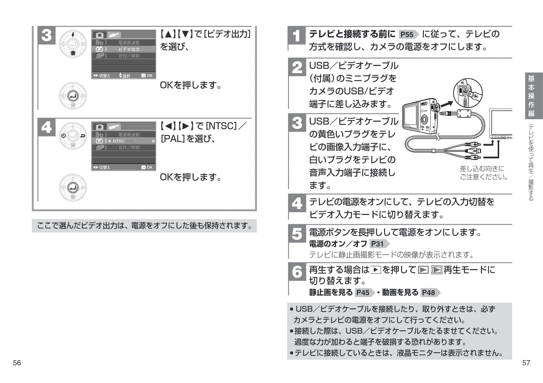 日立 HDC-901 取扱説明書 — 4 電源周波数 — 図版 29-1 — 29ページ