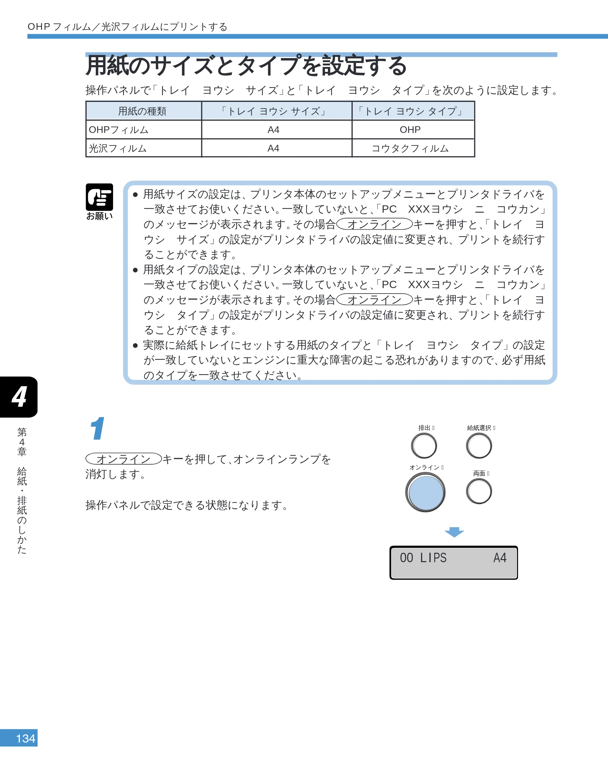 キヤノン LBP-2050 ユーザーズガイド （PDF形式／10.14Mバイト） — 用紙のサイズとタイプを設定する — 原本ページ — 137ページ