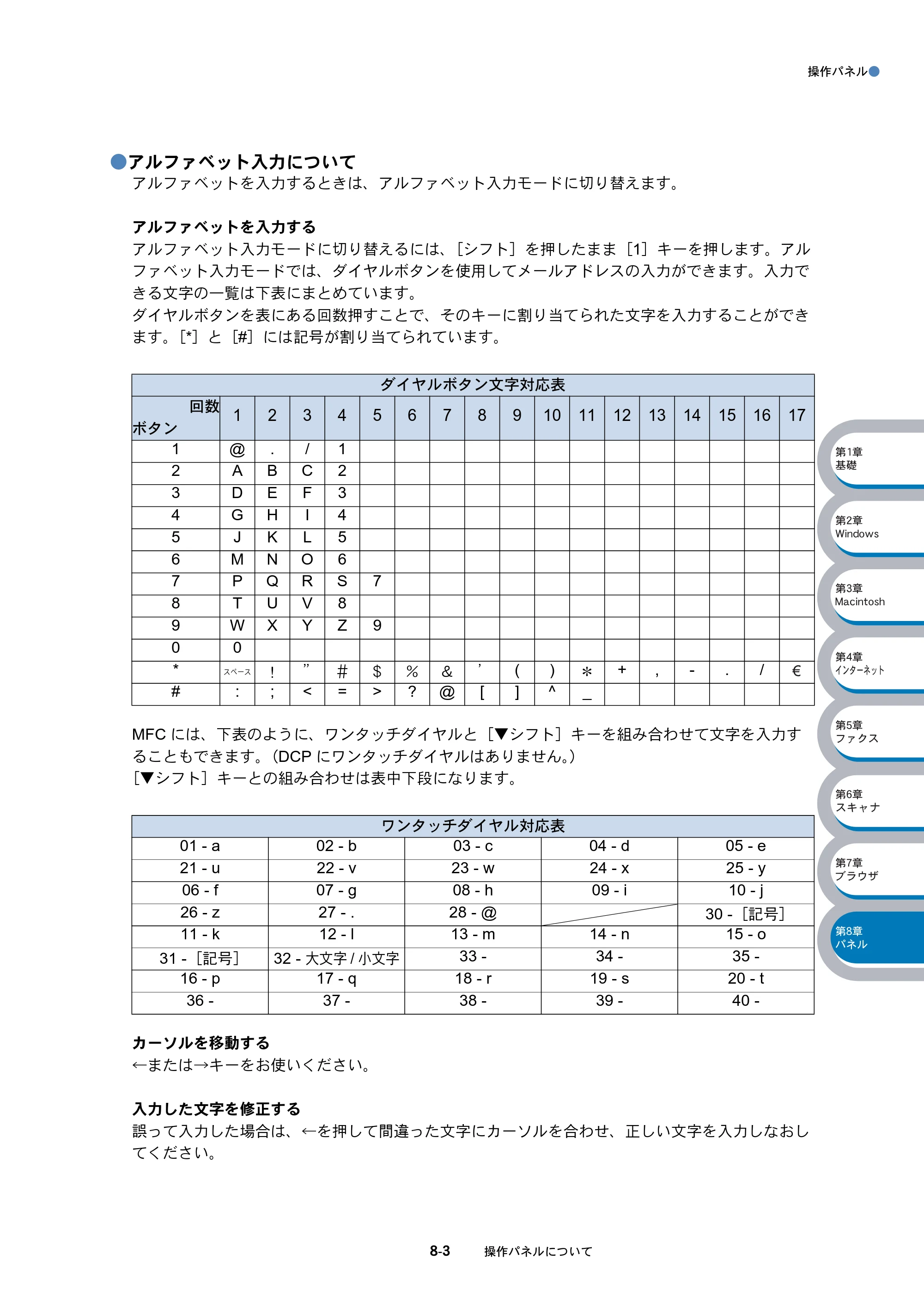 ブラザー DCP-8025J / DCP-8025JN / MFC-8820J ネットワーク取扱説明書 — 原本ページ — 114ページ
