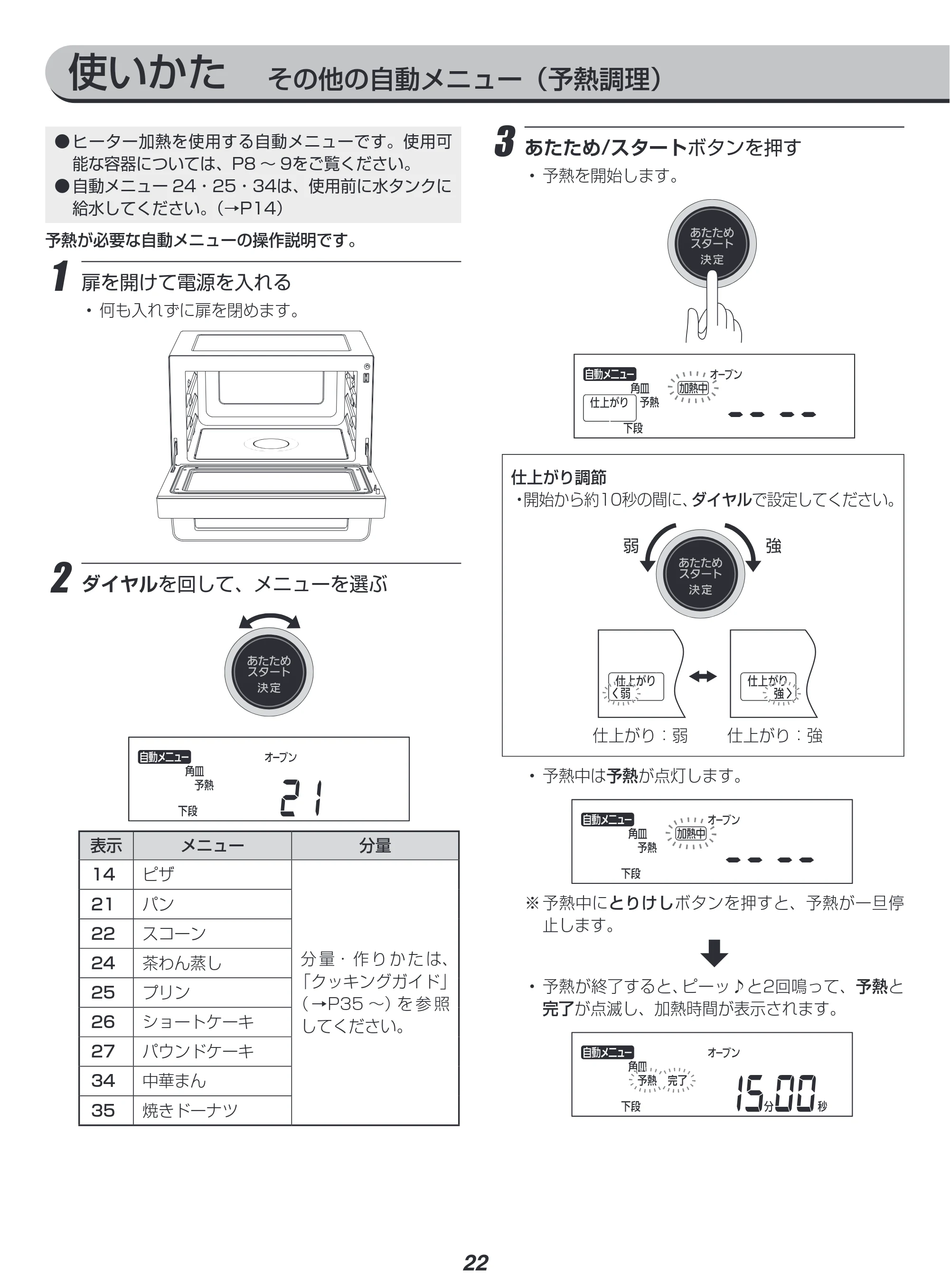 アイリスオーヤマ MS-F3001 取扱説明書 — 原本ページ — 22ページ