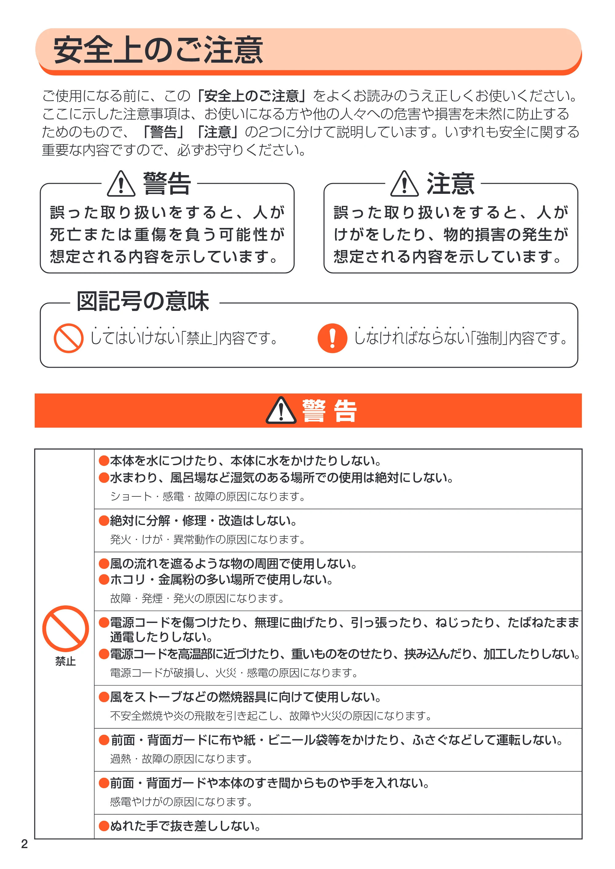 アイリスオーヤマ ENC-20K 取扱説明書 — ENC20-ENC20K-02 — 原本ページ — 2ページ