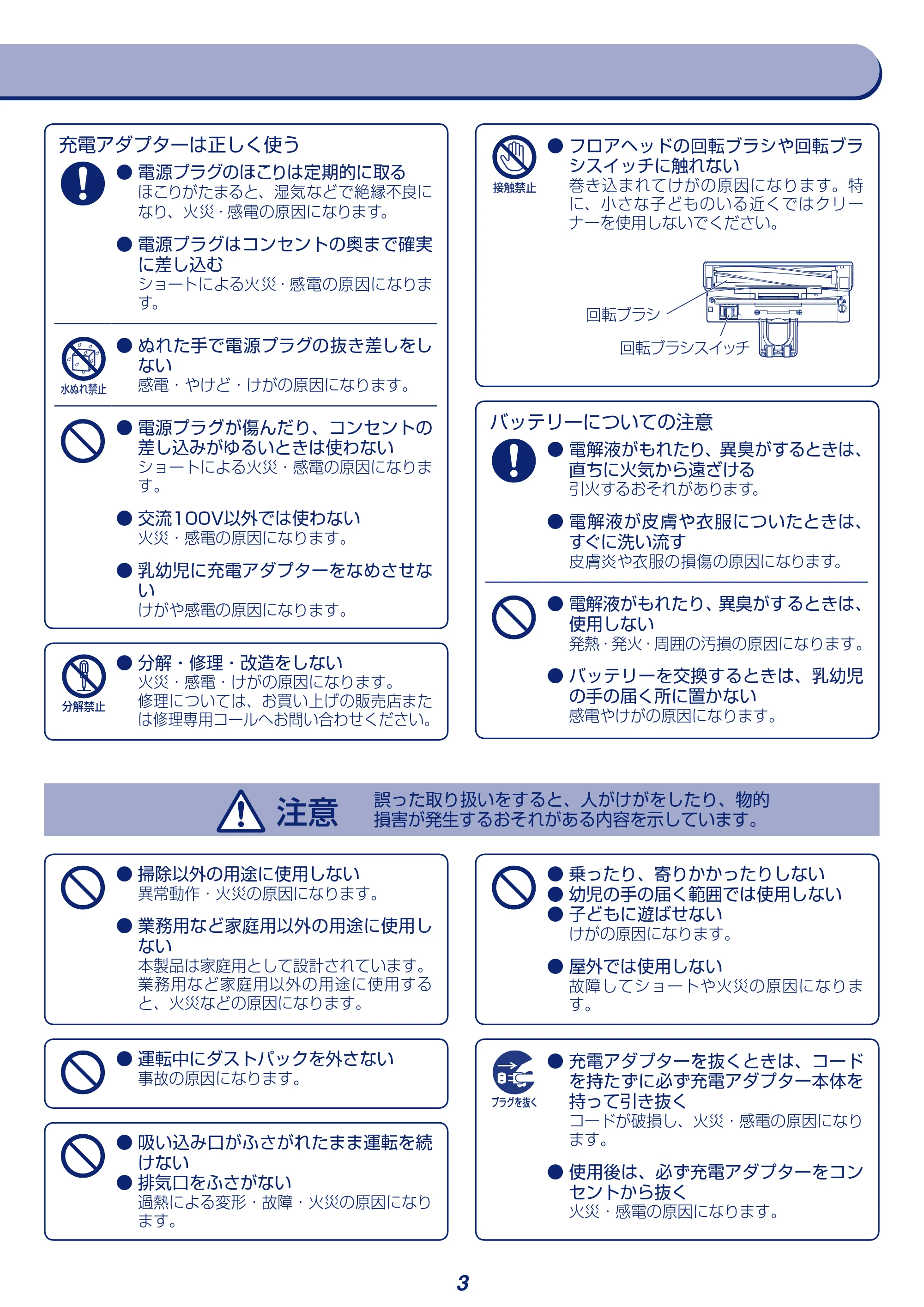 アイリスオーヤマ KRSLDCP52-P 取扱説明書 — 原本ページ — 3ページ