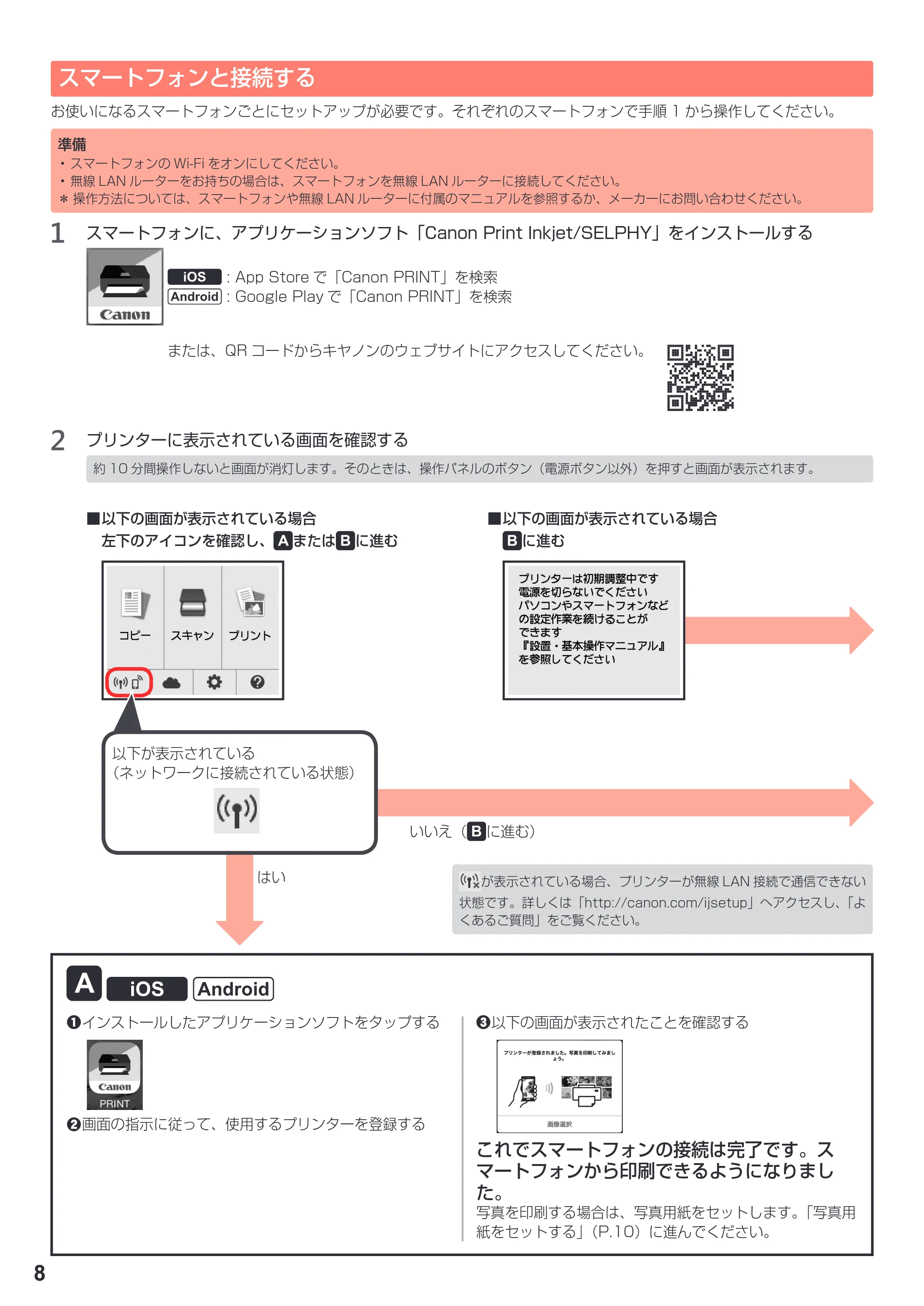 キヤノン PIXUS TS6030 設置・基本操作マニュアル（PDF：5.41MB） — 原本ページ — 10ページ