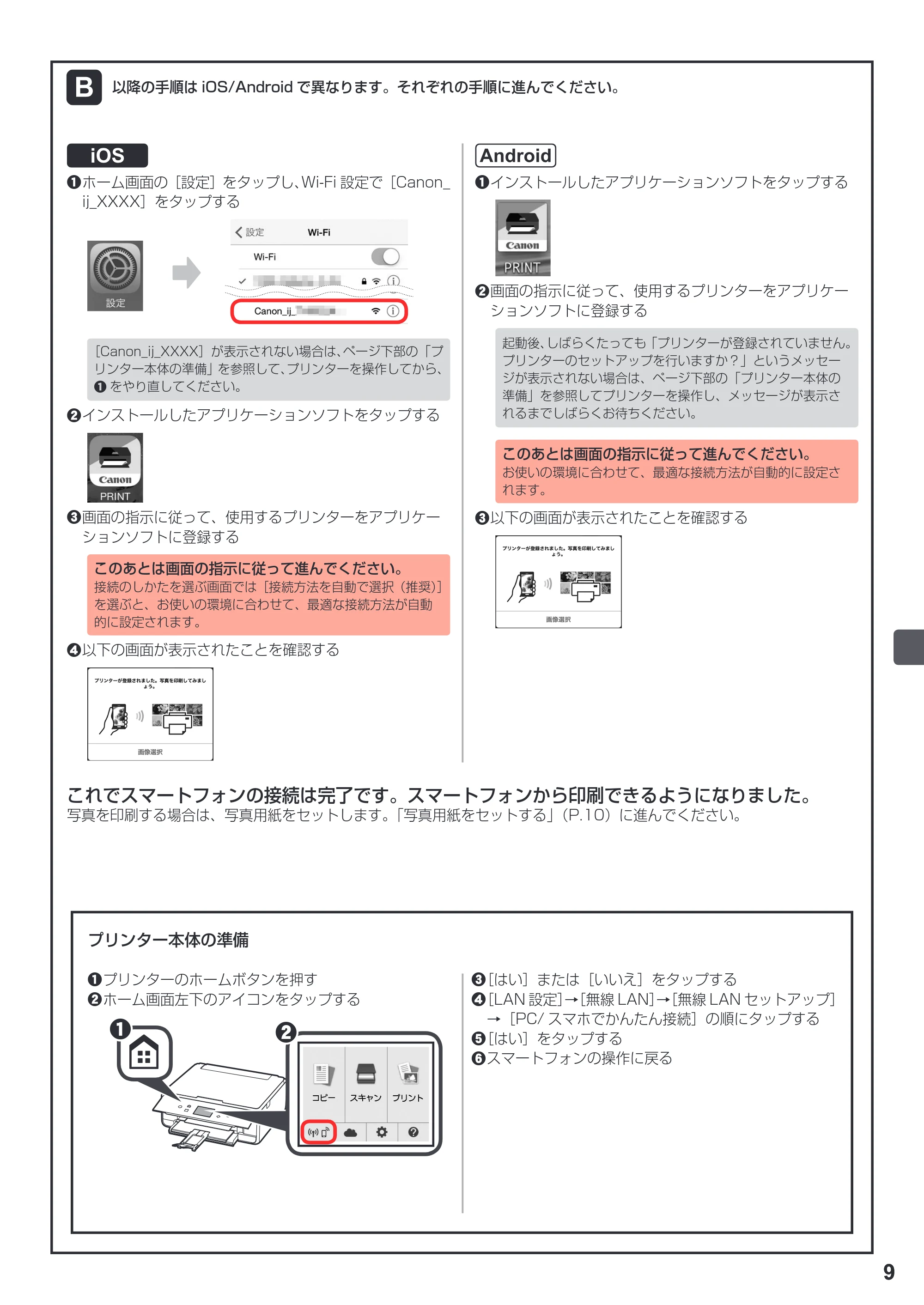 キヤノン PIXUS TS6030 設置・基本操作マニュアル（PDF：5.41MB） — 原本ページ — 11ページ