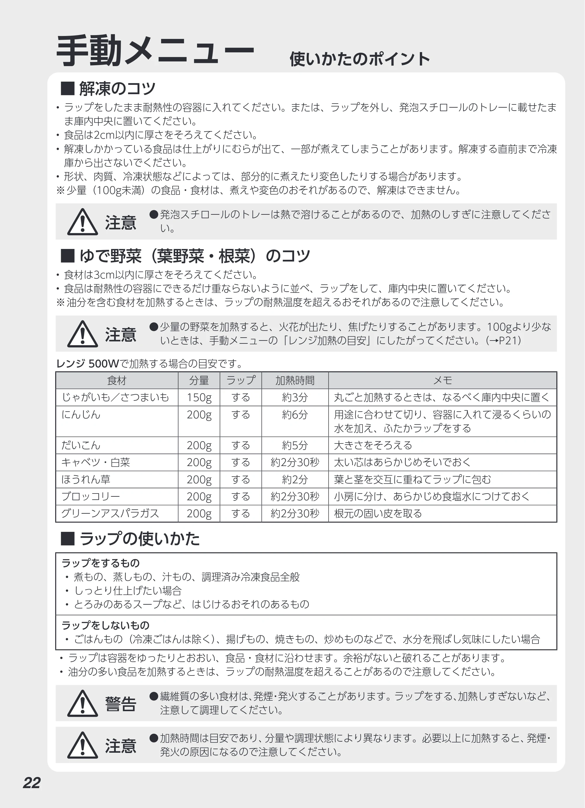 アイリスオーヤマ PMB-T178 取扱説明書 — 原本ページ — 22ページ