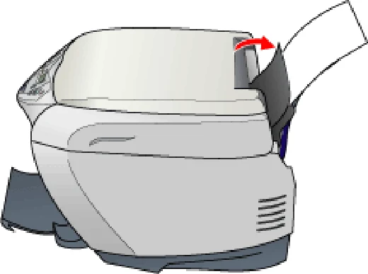エプソン CC-570L CC-570L ユーザーズガイド (Macintosh版) — A4/L 判などの定形紙のセット方法 24 — 図版 24-1 — 24ページ