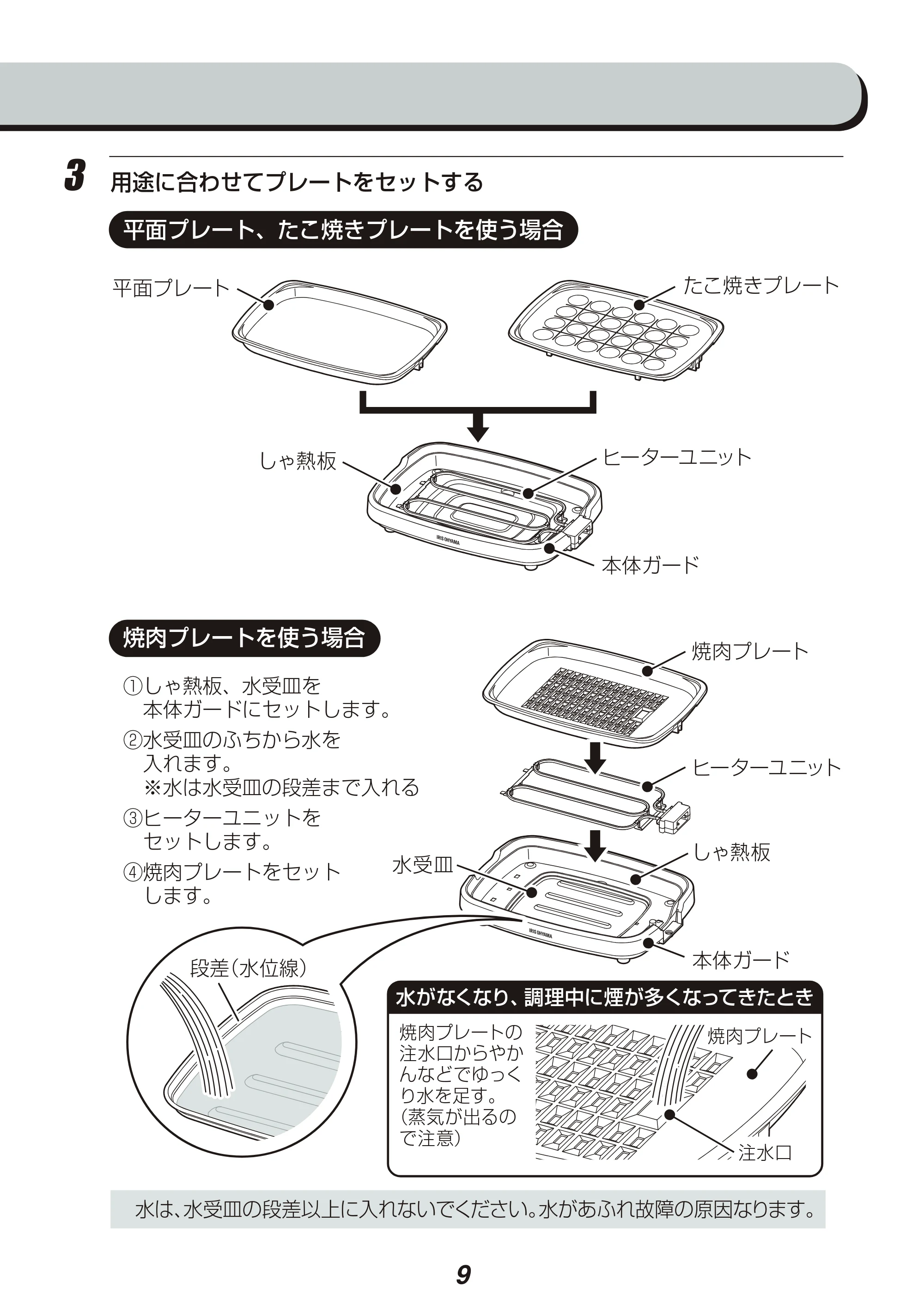 アイリスオーヤマ APA-137 取扱説明書 — 原本ページ — 9ページ