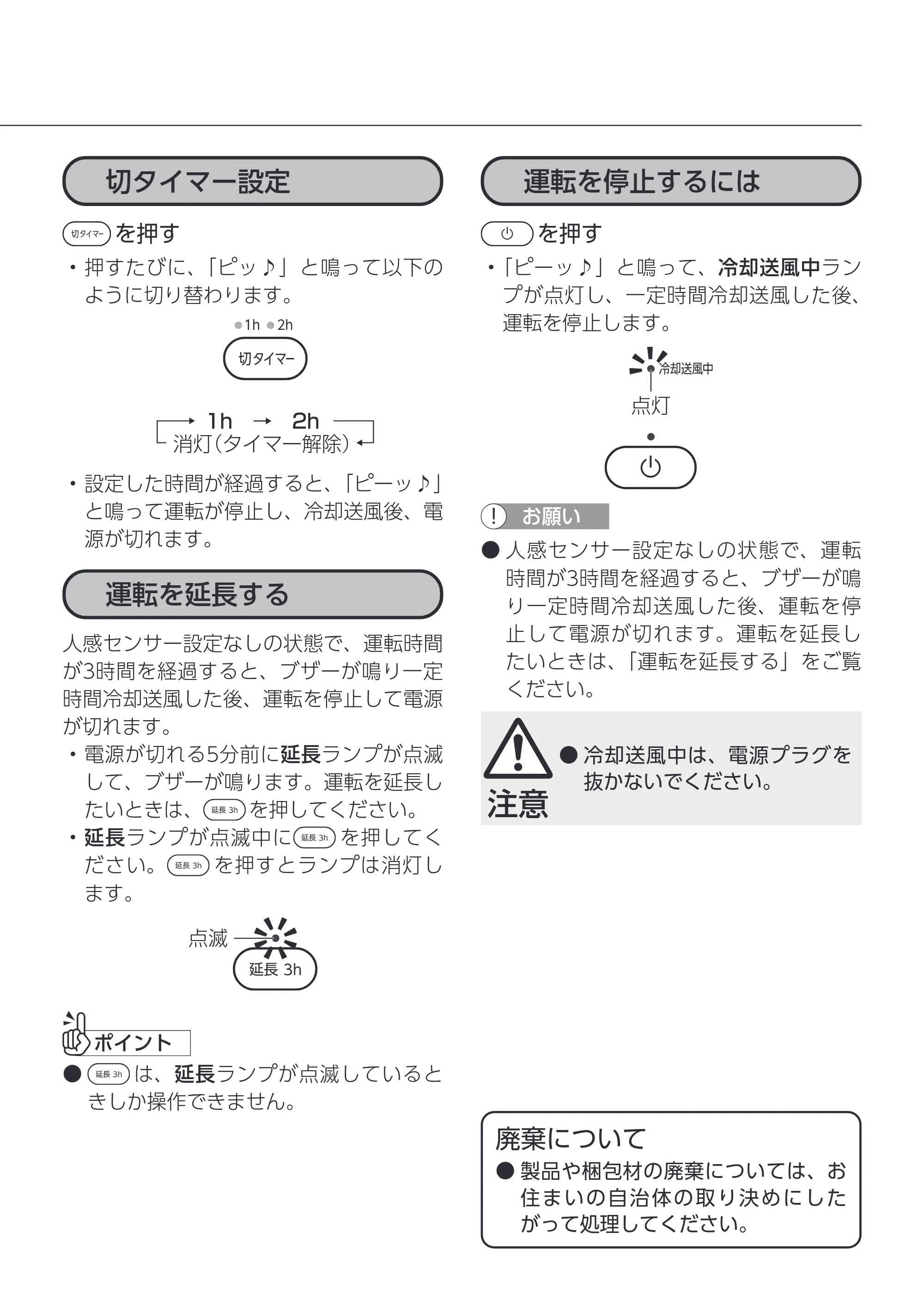 アイリスオーヤマ KCH-M121 取扱説明書 — 原本ページ — 10ページ