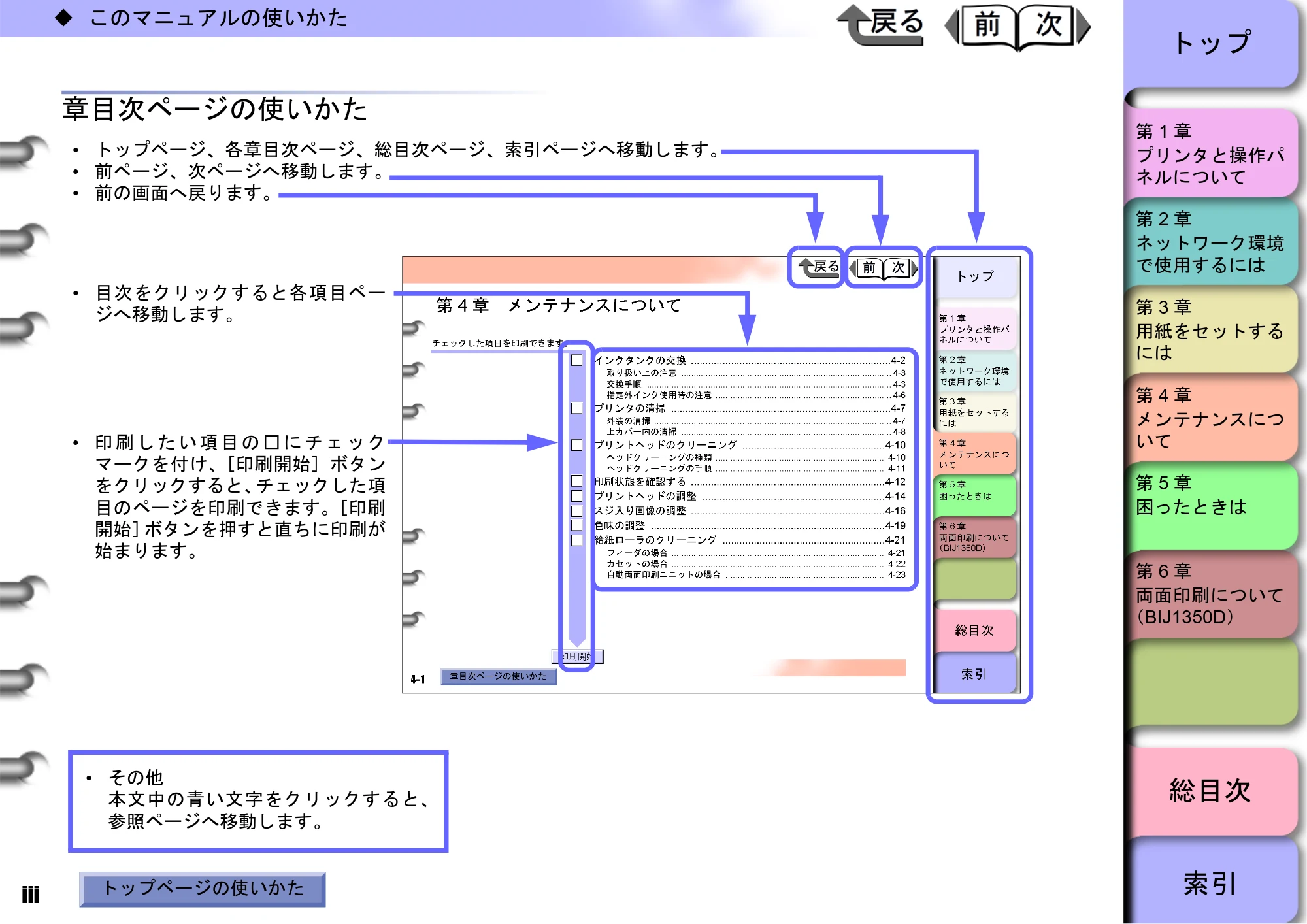 キヤノン BIJ2350/BIJ1350/BIJ1350D ユーザーズガイド（LIPS編） （PDF形式／13.25Mバイト） — 原本ページ — 3ページ