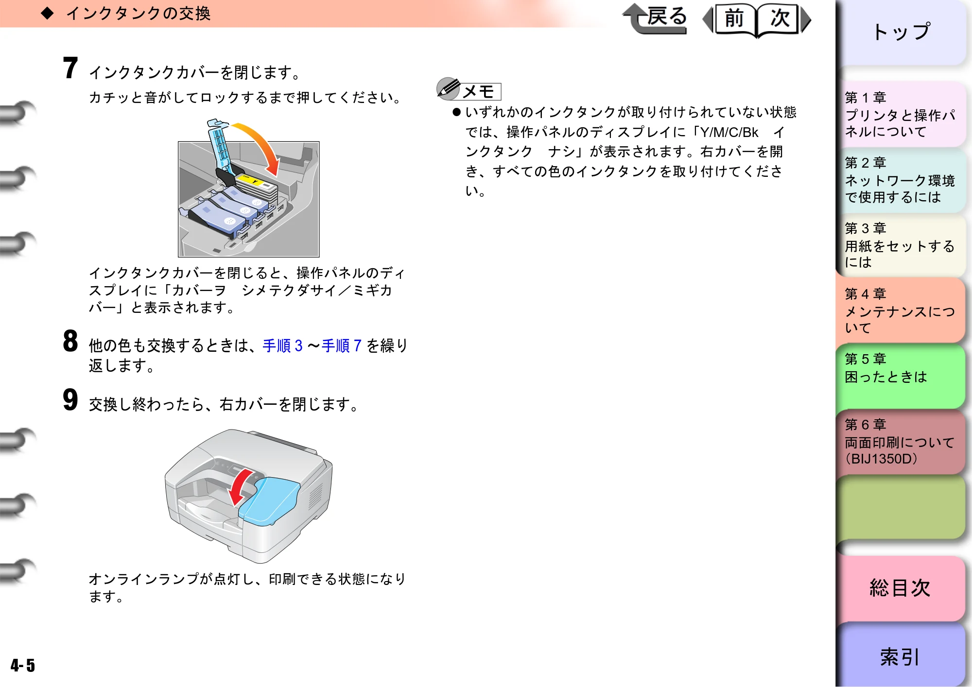 キヤノン BIJ2350/BIJ1350/BIJ1350D ユーザーズガイド（LIPS編） （PDF形式／13.25Mバイト） — 原本ページ — 87ページ