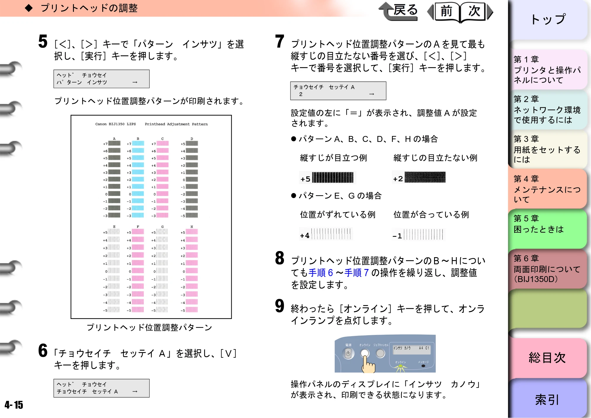 キヤノン BIJ2350/BIJ1350/BIJ1350D ユーザーズガイド（LIPS編） （PDF形式／13.25Mバイト） — 原本ページ — 97ページ