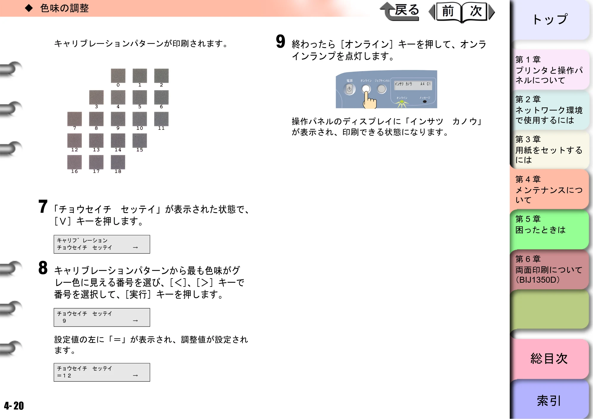 キヤノン BIJ2350/BIJ1350/BIJ1350D ユーザーズガイド（LIPS編） （PDF形式／13.25Mバイト） — 原本ページ — 102ページ