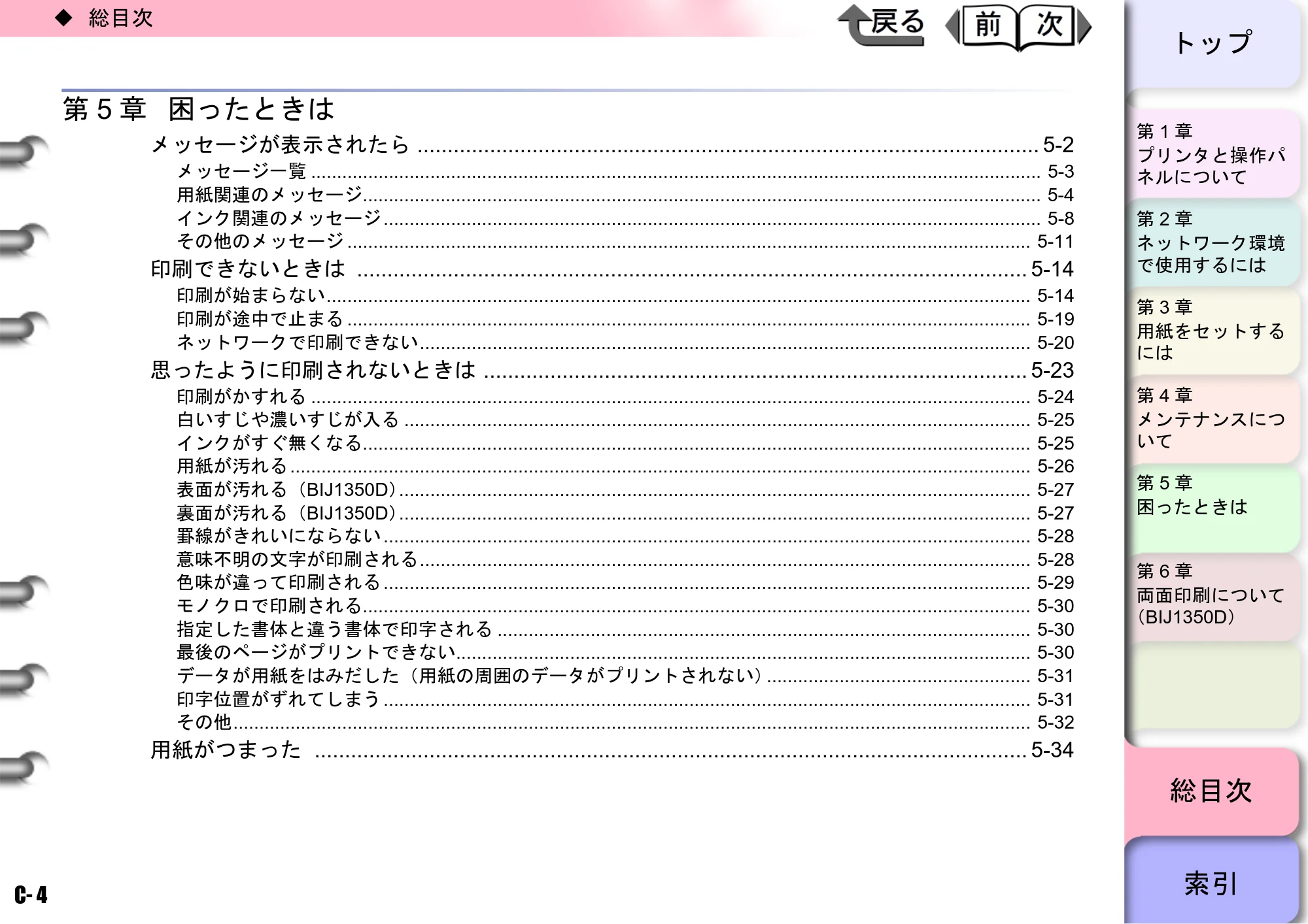 キヤノン BIJ2350/BIJ1350/BIJ1350D ユーザーズガイド（LIPS編） （PDF形式／13.25Mバイト） — 原本ページ — 151ページ