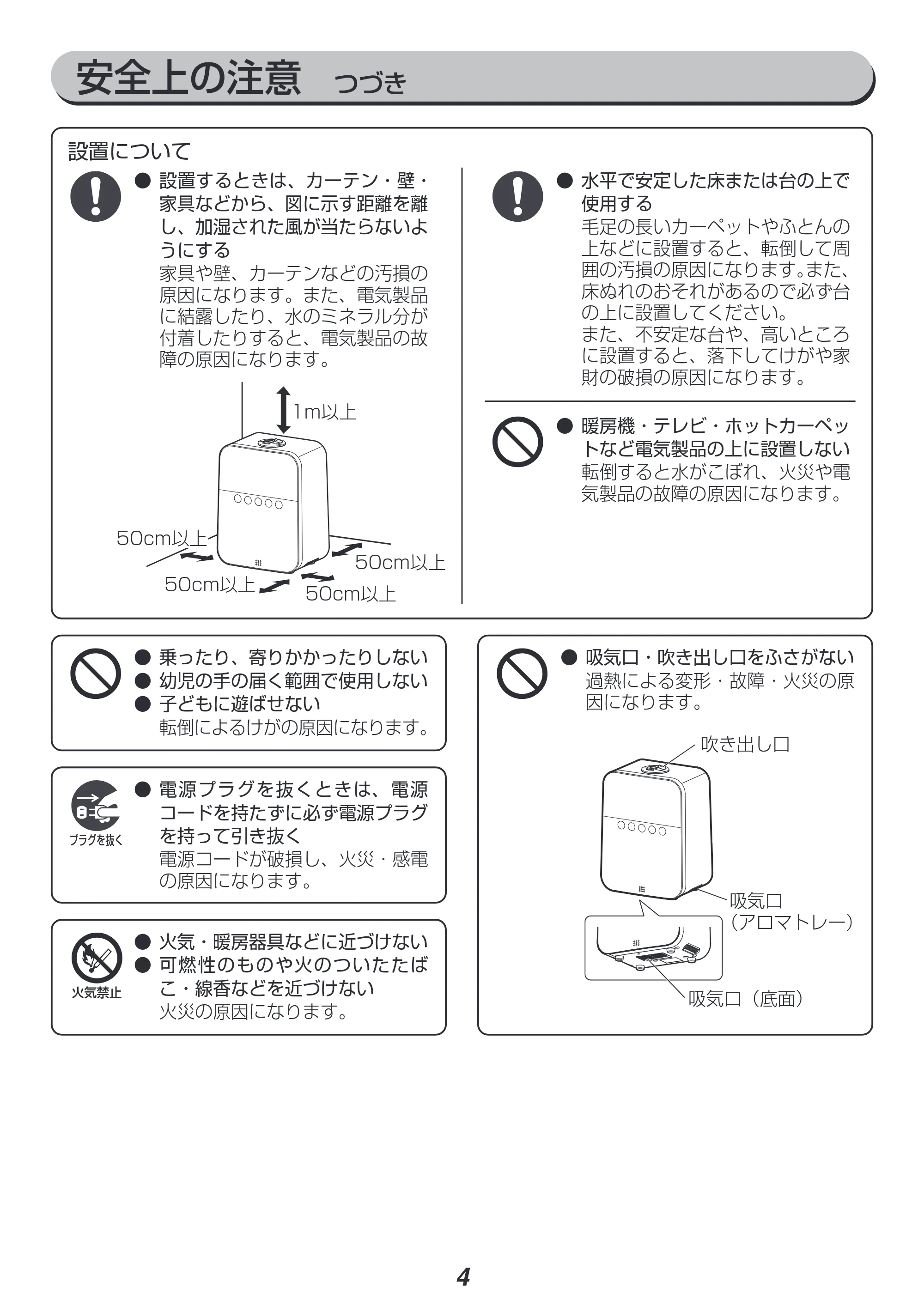 アイリスオーヤマ HDK-35-TM 取扱説明書 — 原本ページ — 4ページ
