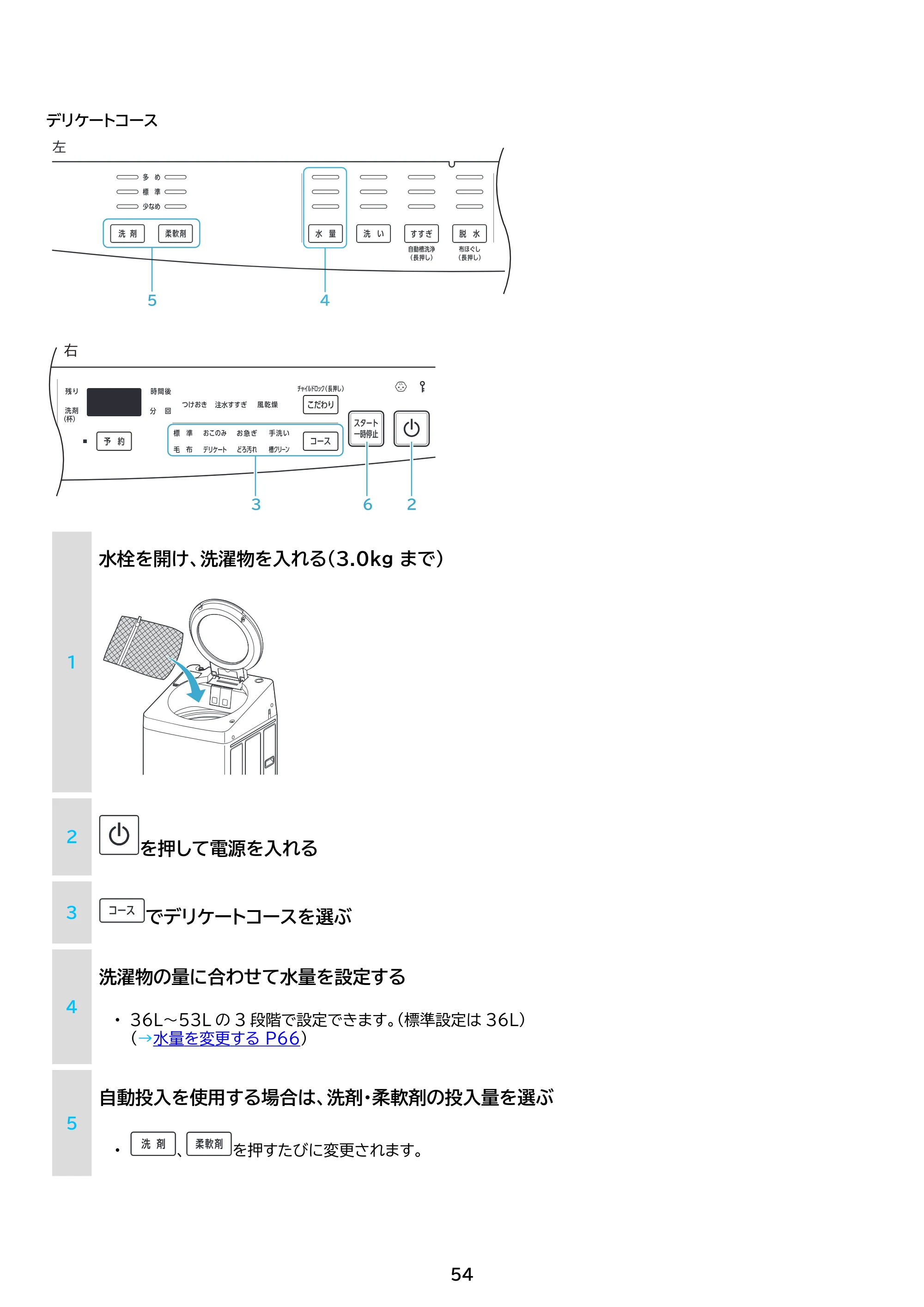 アイリスオーヤマ ITW-85A01 取扱説明書 — 原本ページ — 54ページ