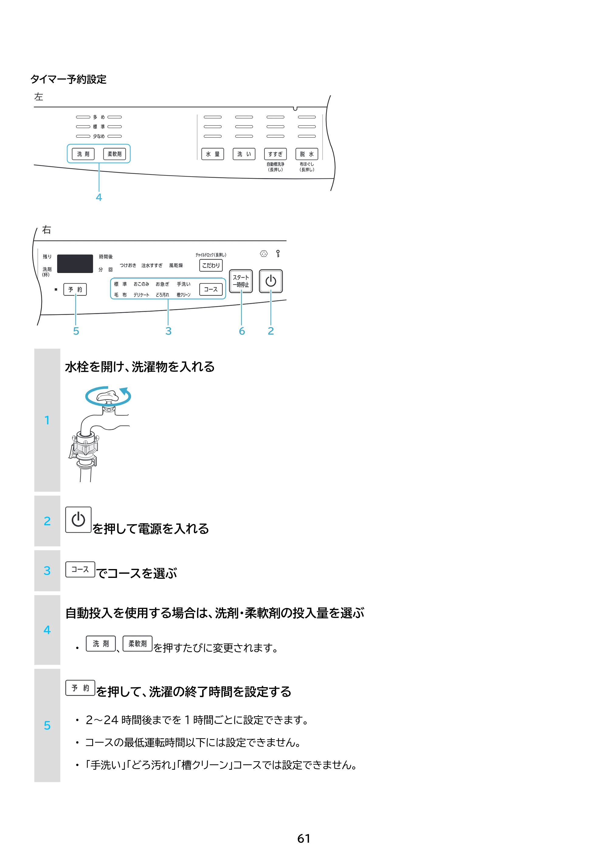 アイリスオーヤマ ITW-85A01 取扱説明書 — 原本ページ — 61ページ