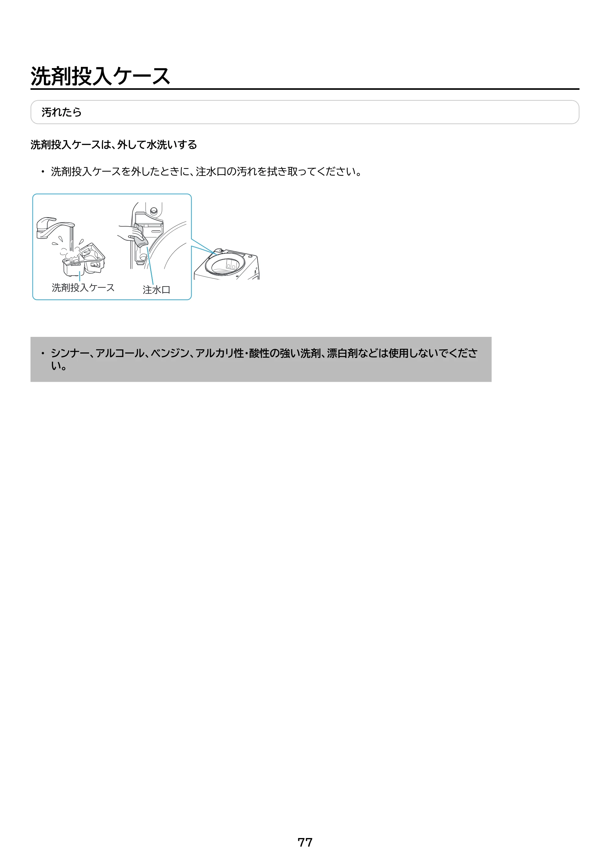 アイリスオーヤマ ITW-85A01 取扱説明書 — 原本ページ — 77ページ