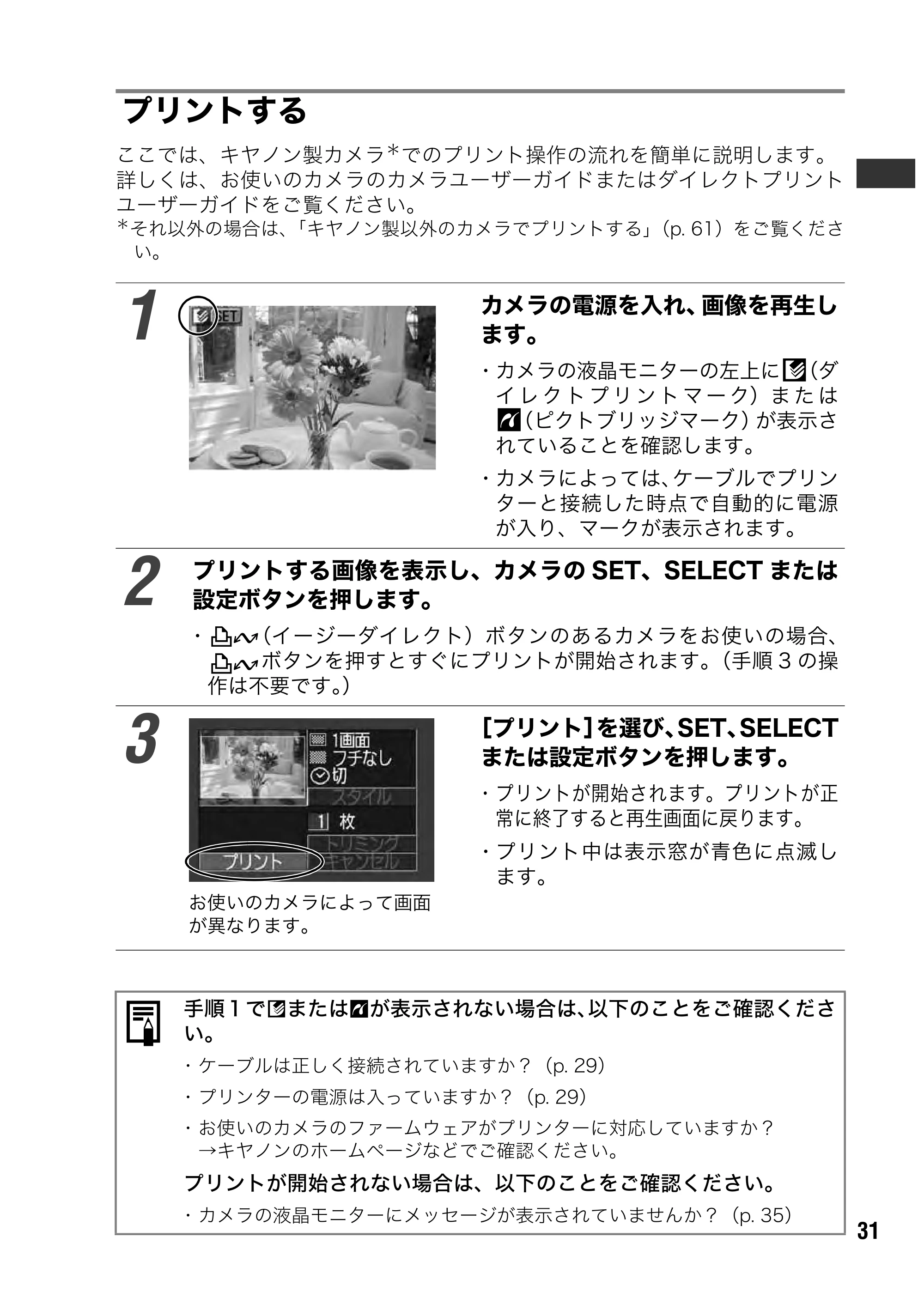 キヤノン SELPHY CP500/CP400 ユーザーガイド (PDF形式/2.03Mバイト) — 原本ページ — 32ページ