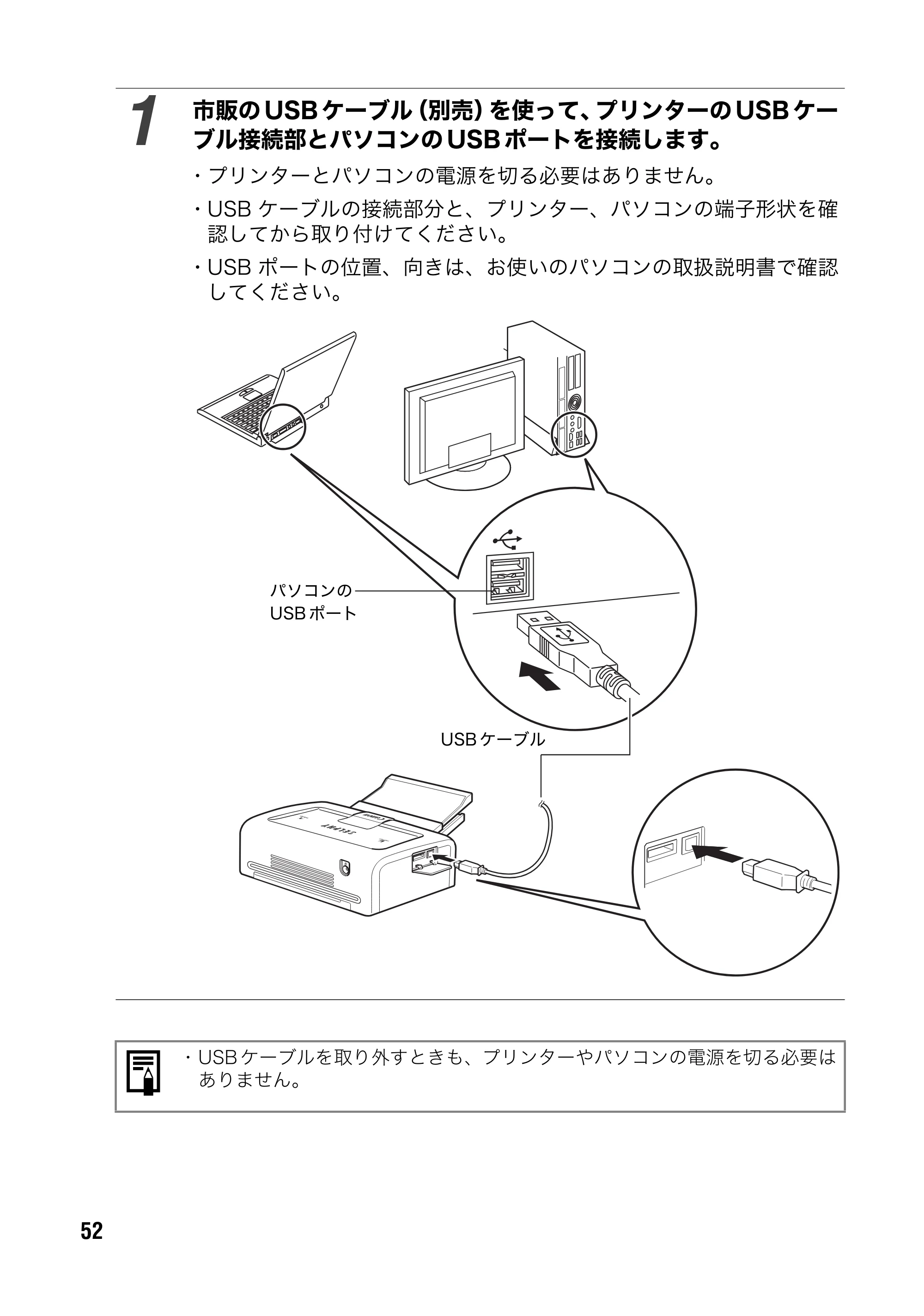 キヤノン SELPHY CP500/CP400 ユーザーガイド (PDF形式/2.03Mバイト) — 原本ページ — 53ページ
