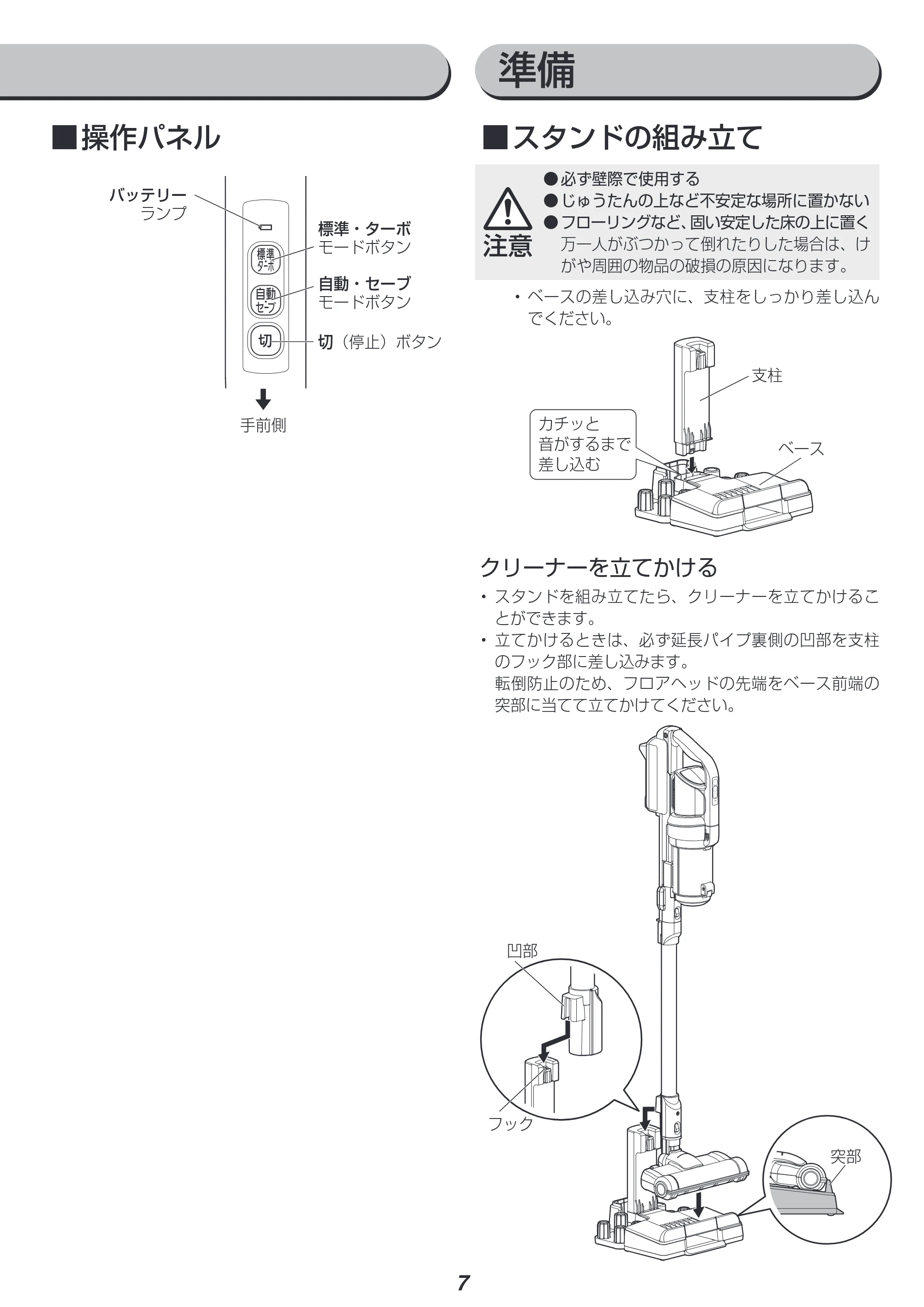 アイリスオーヤマ SCD-M1P 取扱説明書 — 原本ページ — 7ページ