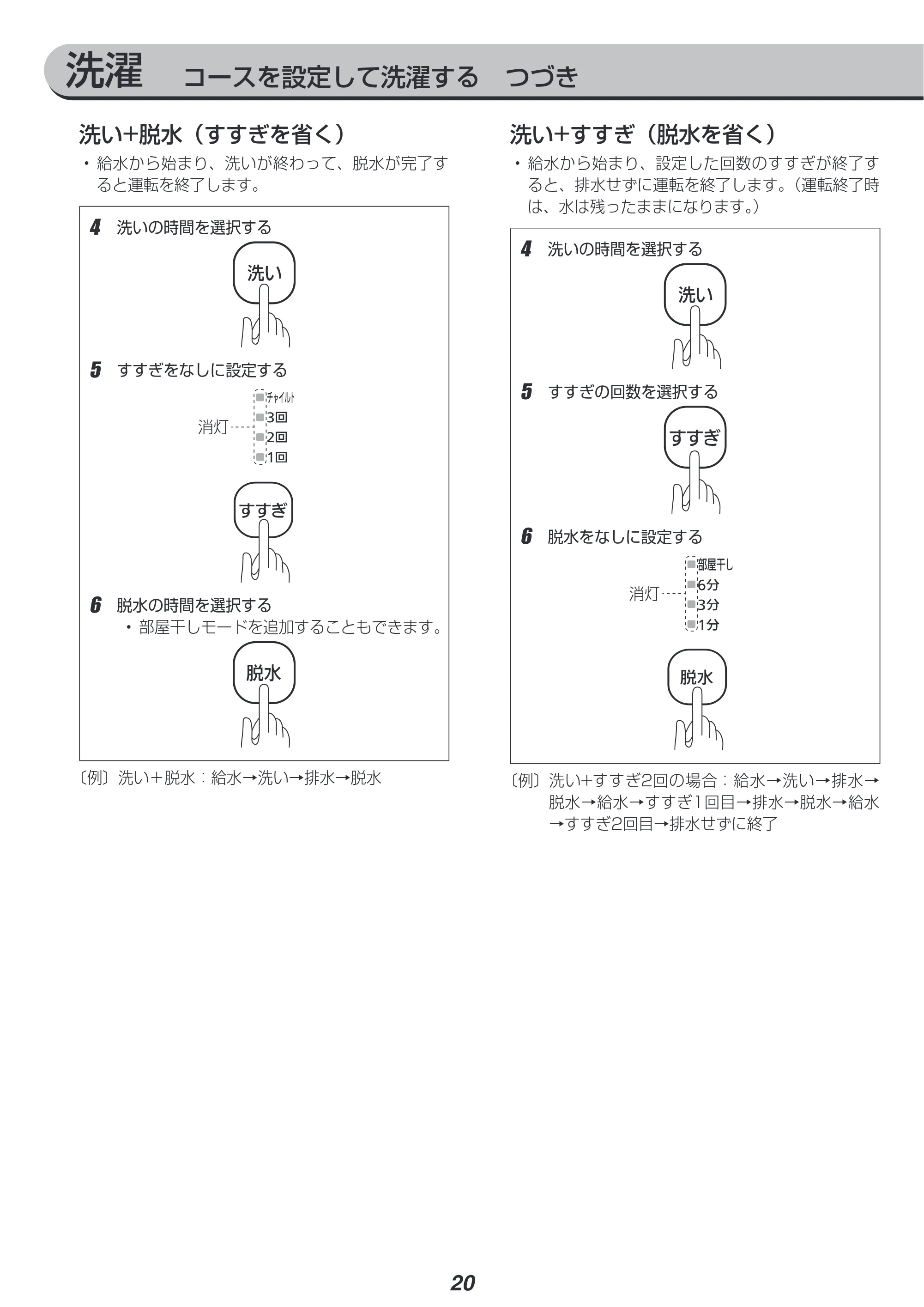 アイリスオーヤマ IAW-T803BL 取扱説明書 — 原本ページ — 20ページ