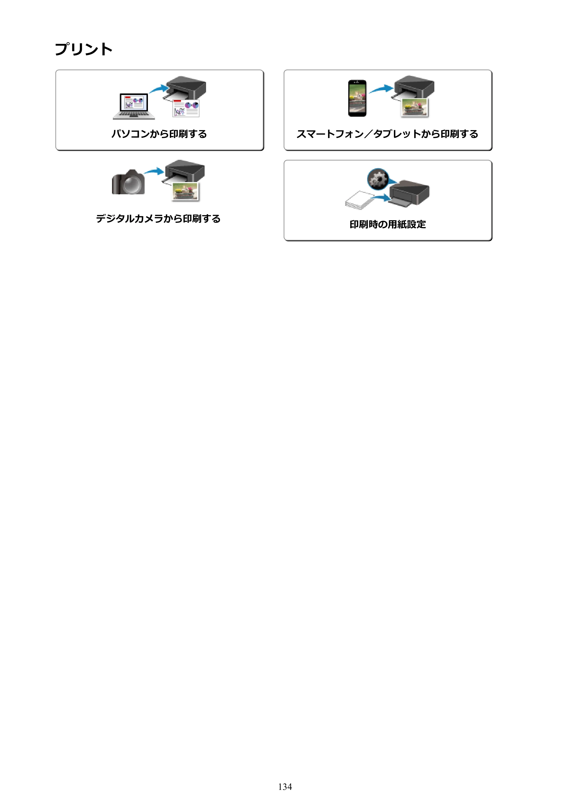 キヤノン PIXUS TS3130S/PIXUS TS3130 電子マニュアル PDF版 （Windows版）（PDF：8.03MB） — プリント — 原本ページ — 134ページ