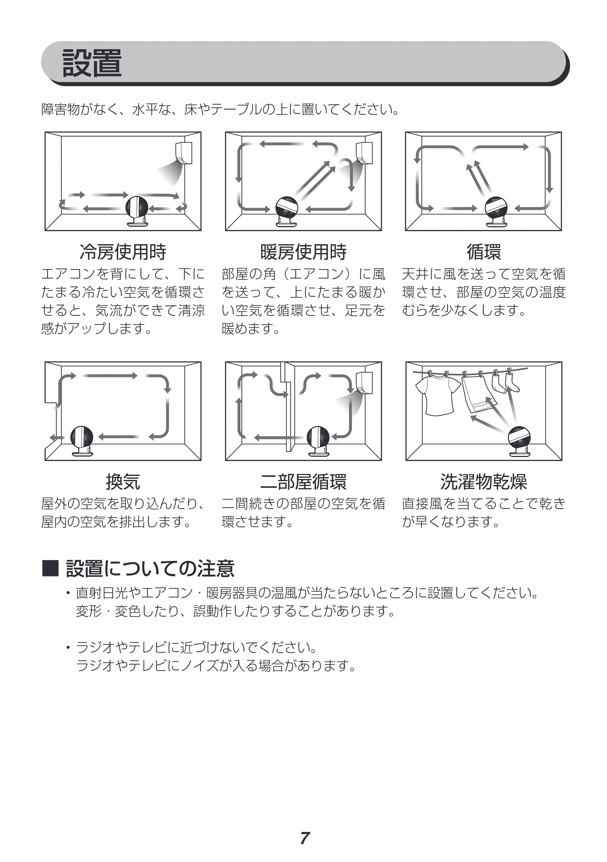 アイリスオーヤマ KCF-SCV151T 取扱説明書 — 原本ページ — 7ページ
