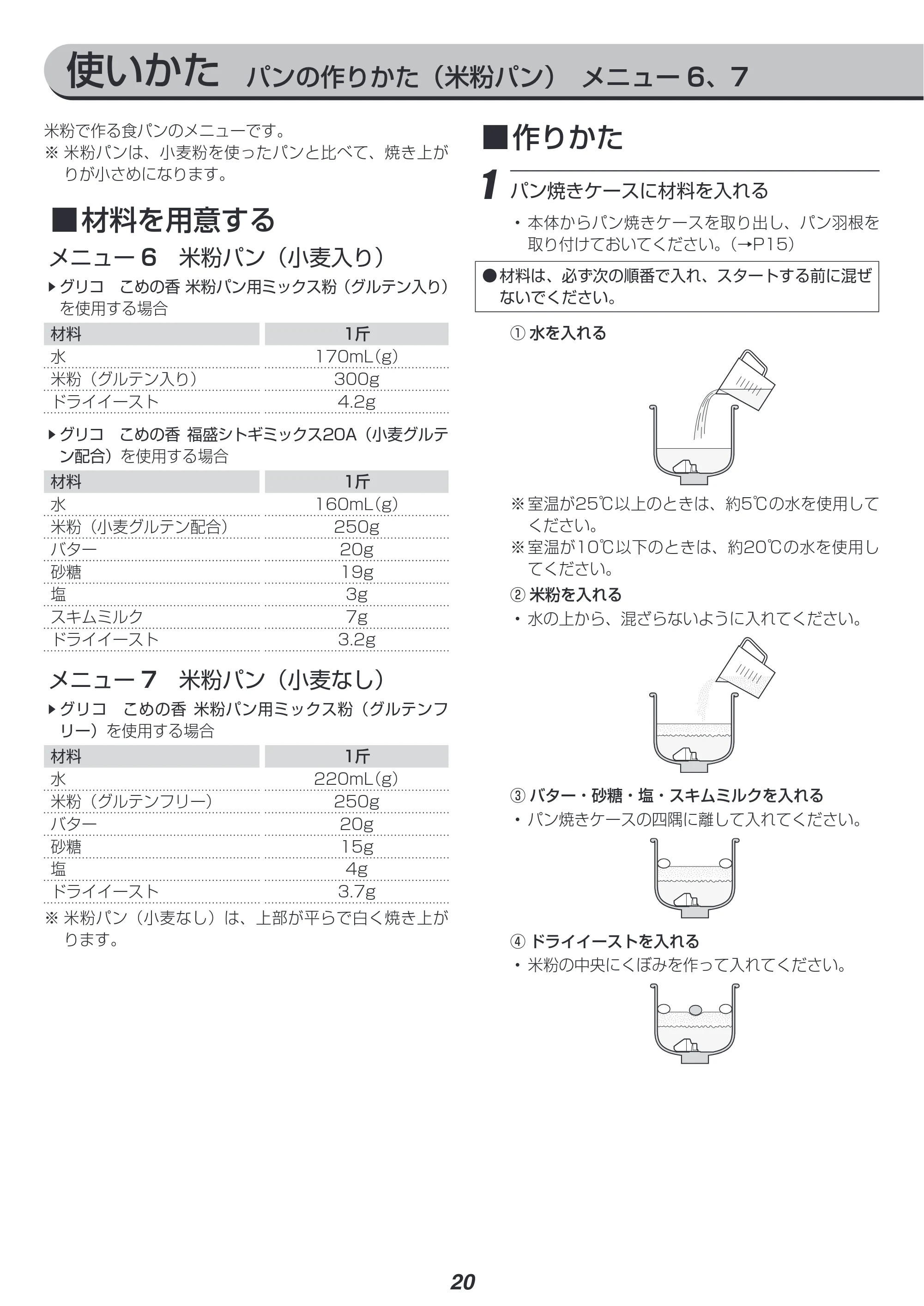 アイリスオーヤマ IBM-020 取扱説明書 — 原本ページ — 20ページ