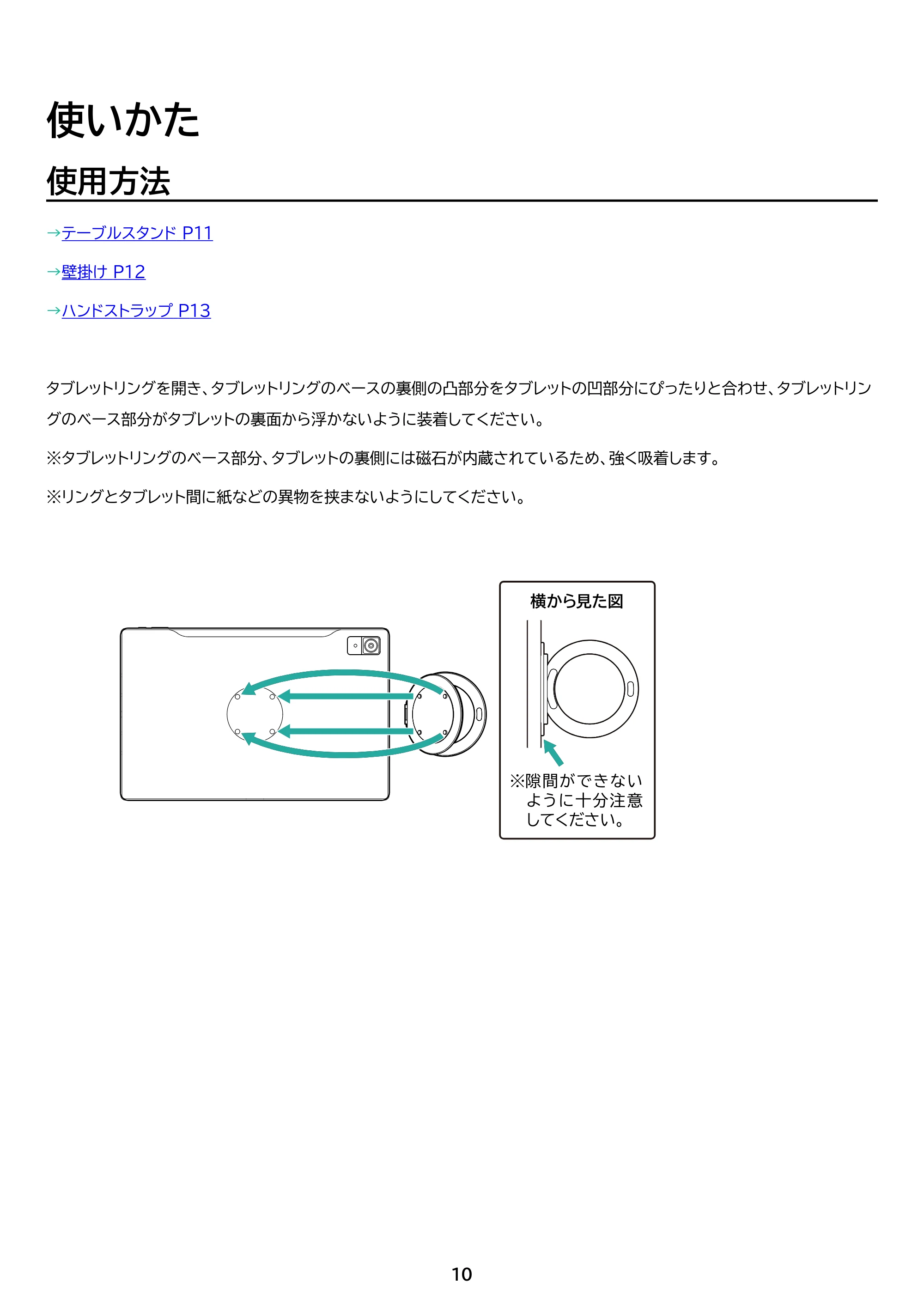 アイリスオーヤマ SX-28YA 取扱説明書 — 原本ページ — 10ページ