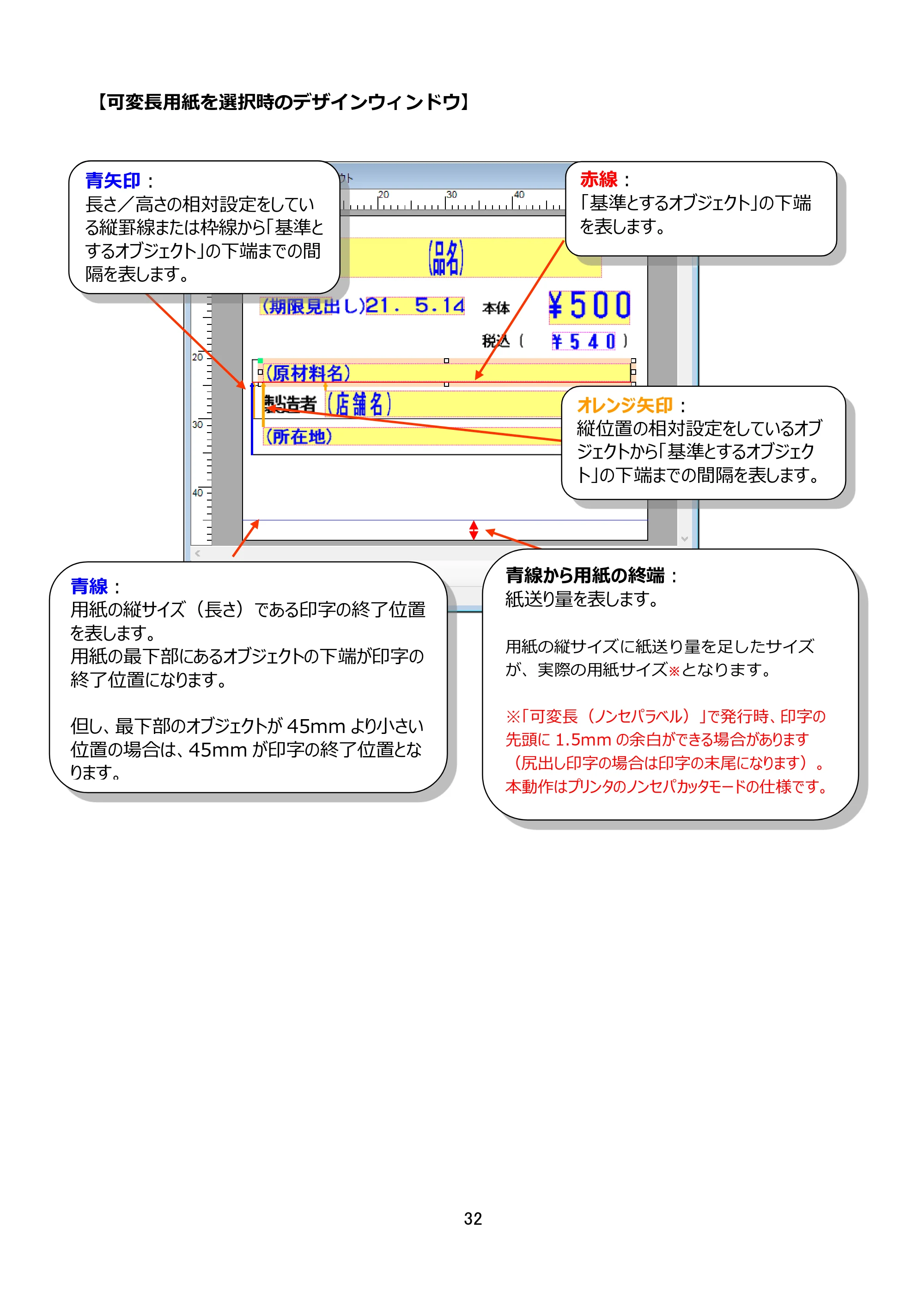 サトー FLEQV(フレキューブ) FX3-LX / FLEQV(フレキューブ) FX3-Plus / LEQV(フレキューブ) FX3-Plus e-Labe Designer操作マニュアル STD形式（第25版） — 原本ページ — 33ページ
