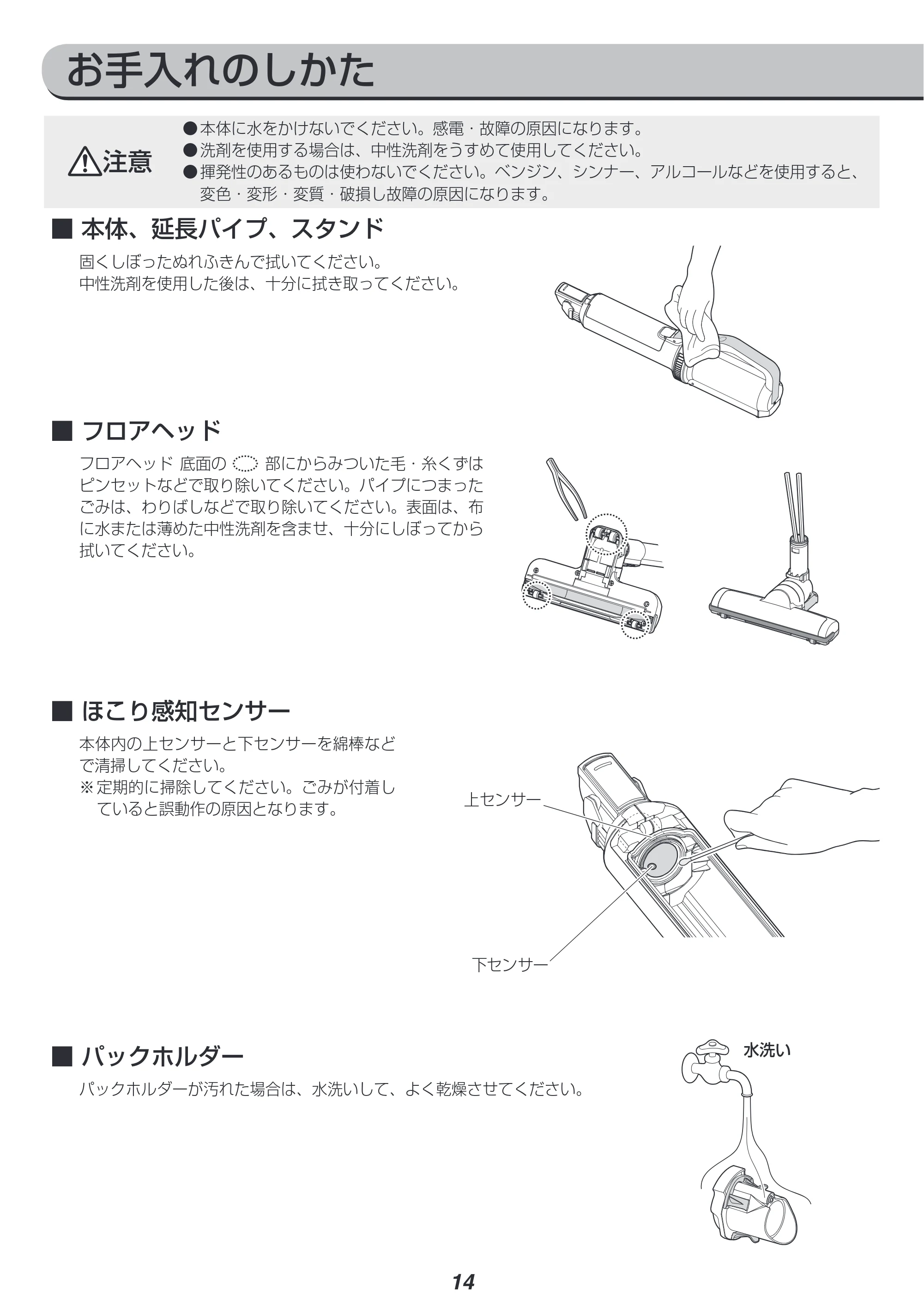 アイリスオーヤマ KIC-SLDC4 取扱説明書 — 原本ページ — 14ページ