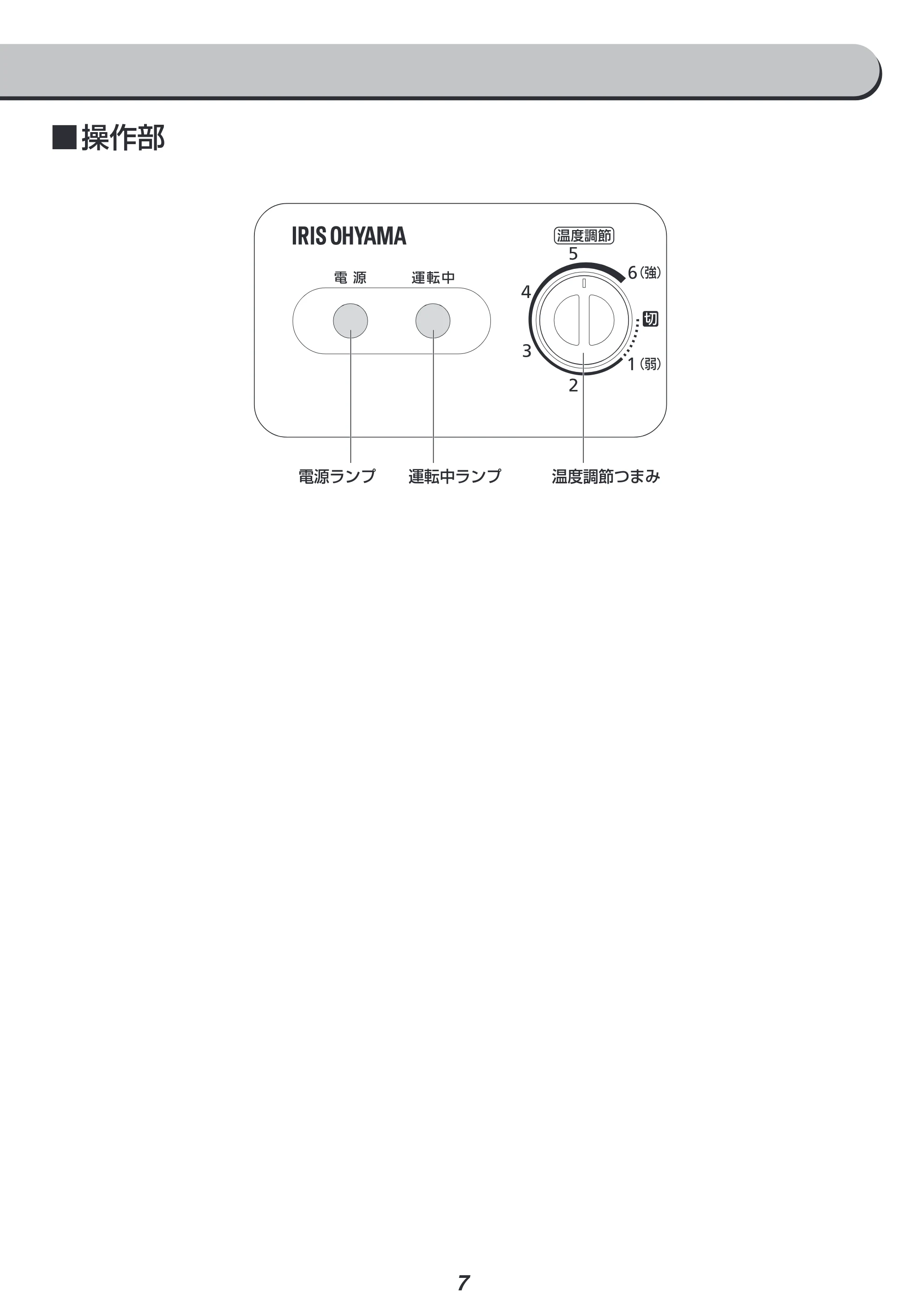 アイリスオーヤマ ICSD-10B 取扱説明書 — 原本ページ — 7ページ