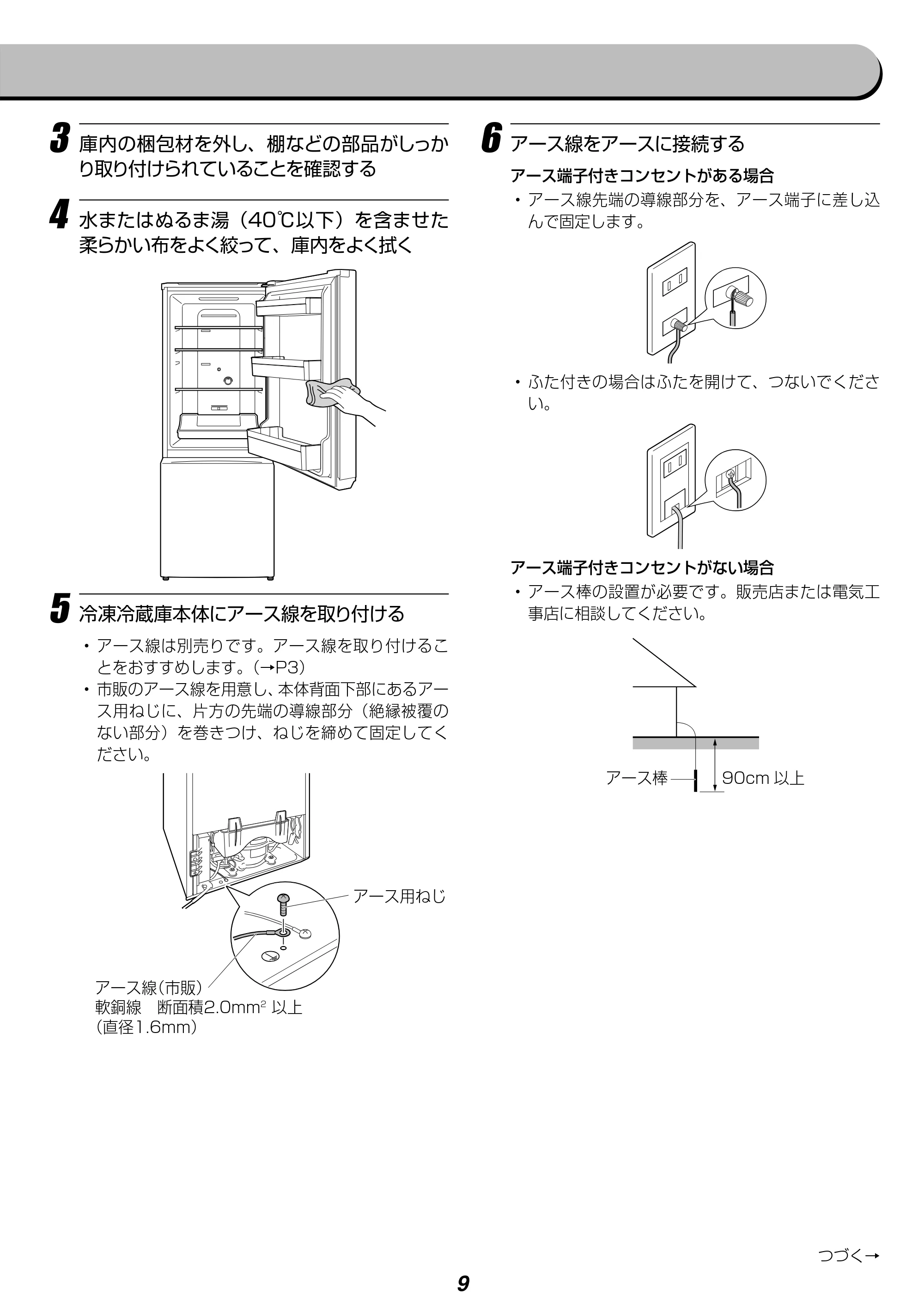 アイリスオーヤマ IRSN-15A 取扱説明書 — 原本ページ — 9ページ