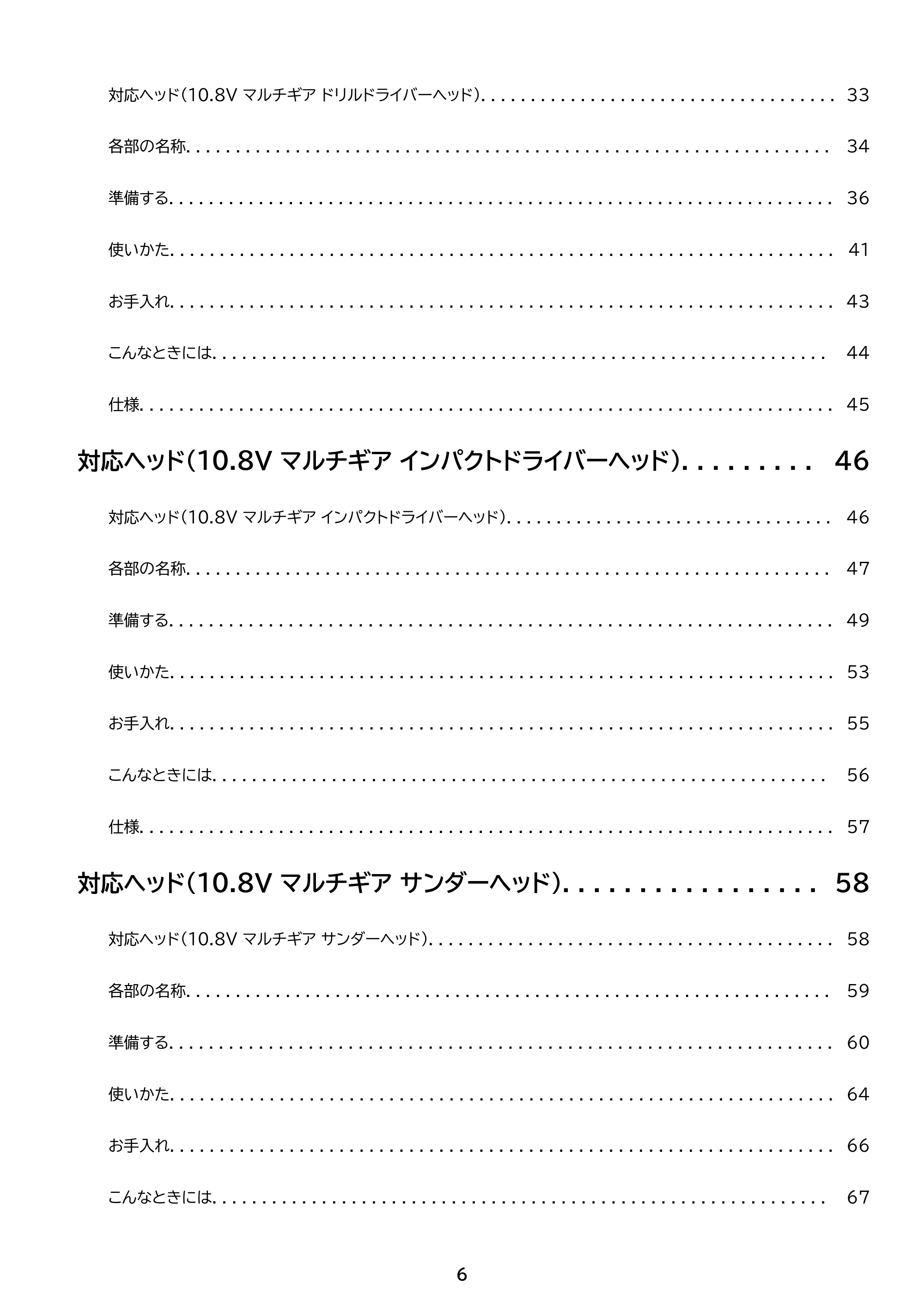 アイリスオーヤマ JM10INS 取扱説明書 — 原本ページ — 6ページ