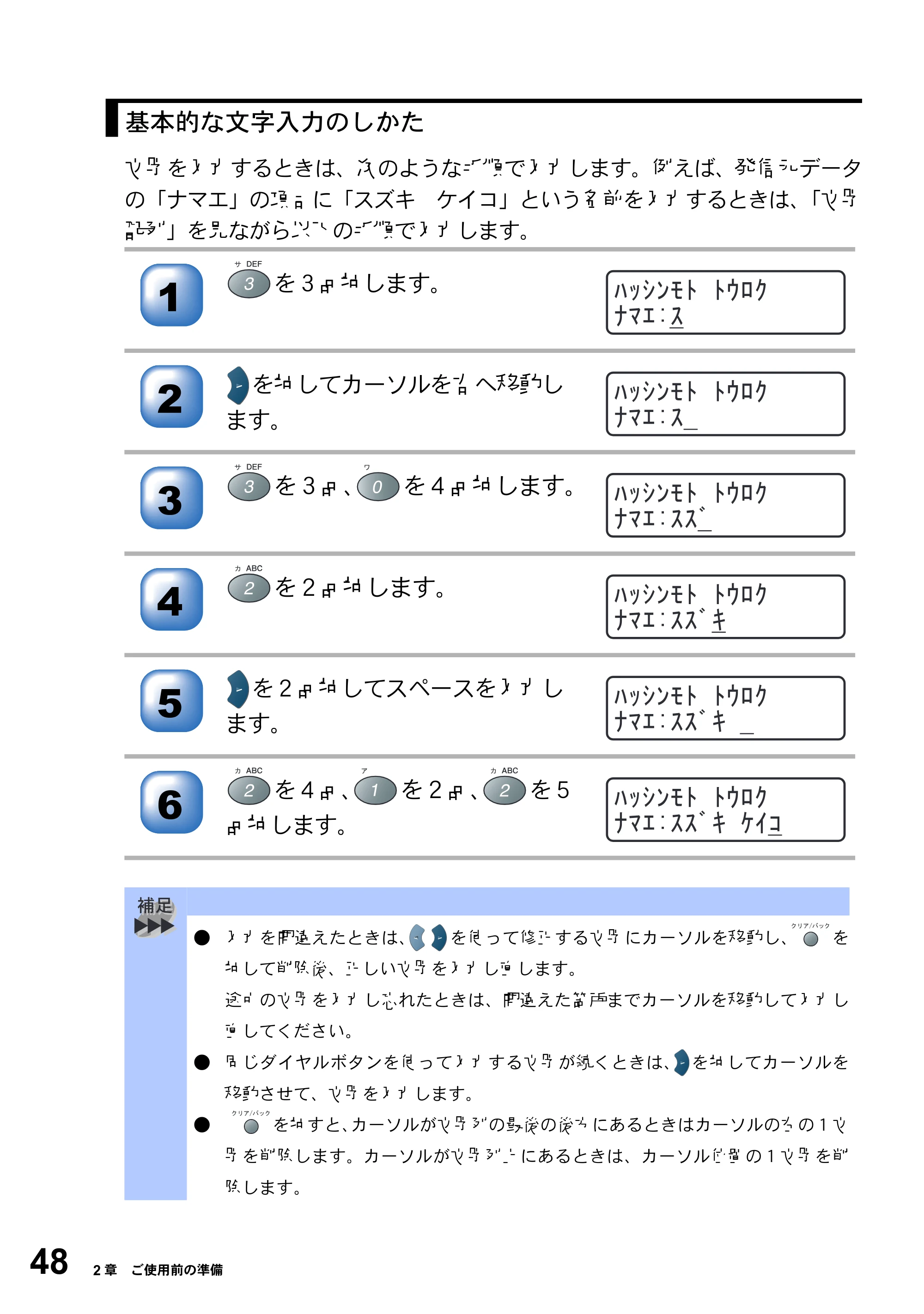 ブラザー MFC-8210J 取扱説明書（本体） — 原本ページ — 48ページ