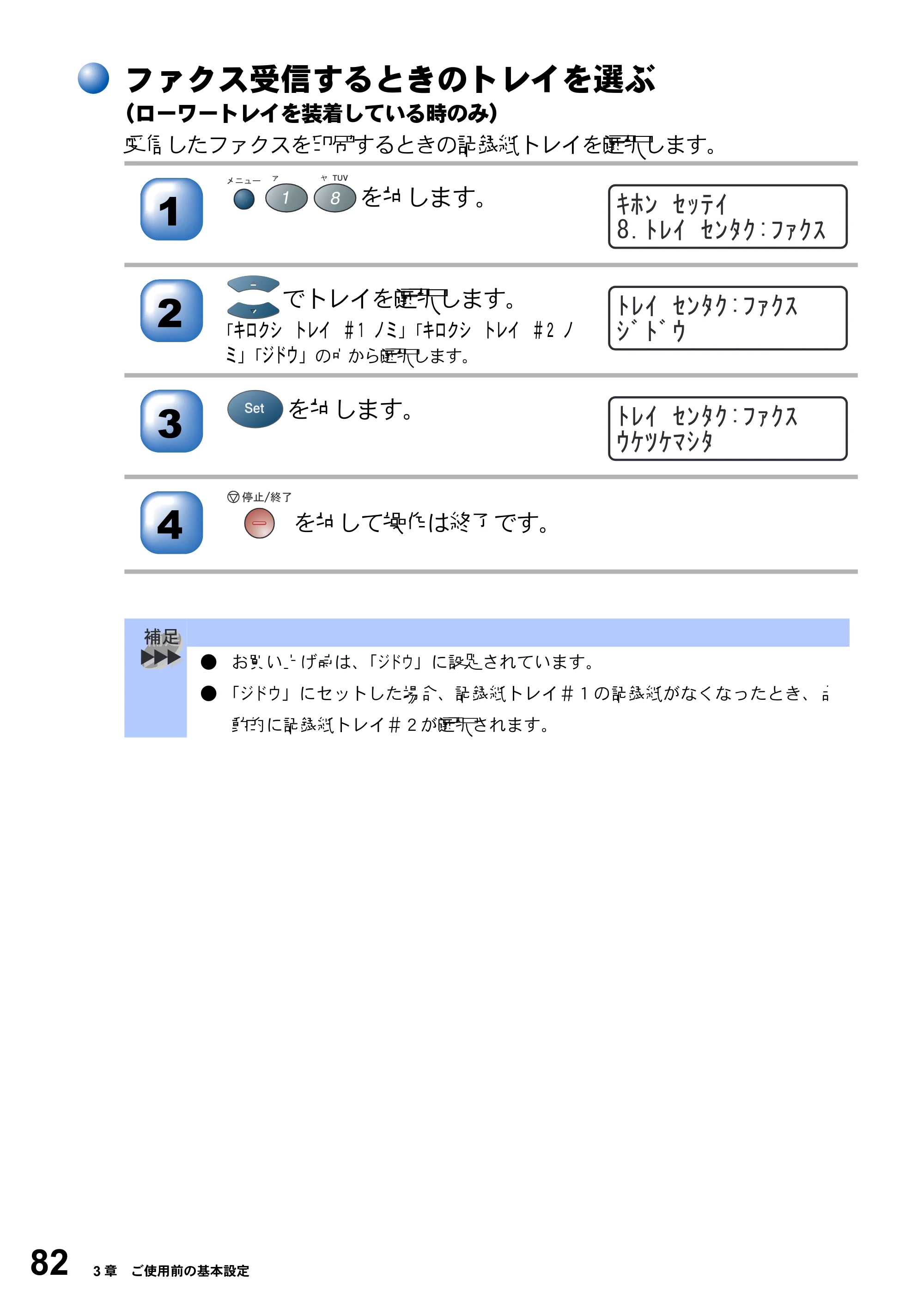 ブラザー MFC-8210J 取扱説明書（本体） — 原本ページ — 82ページ