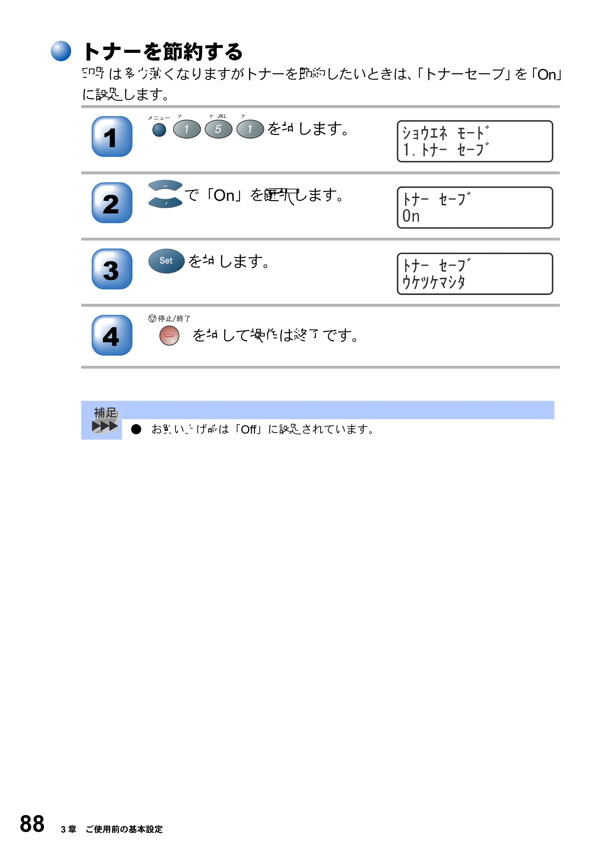ブラザー MFC-8210J 取扱説明書（本体） — 原本ページ — 88ページ